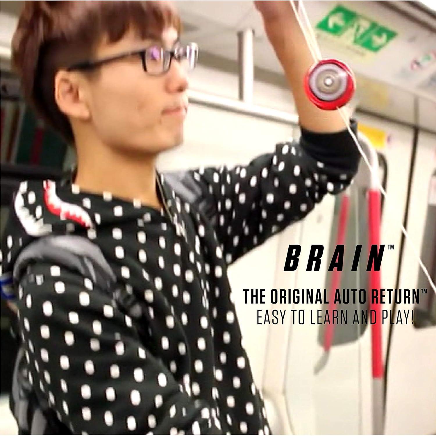 Yoyo Yomega Cerebro y Fireball Rojo Azul para Todos