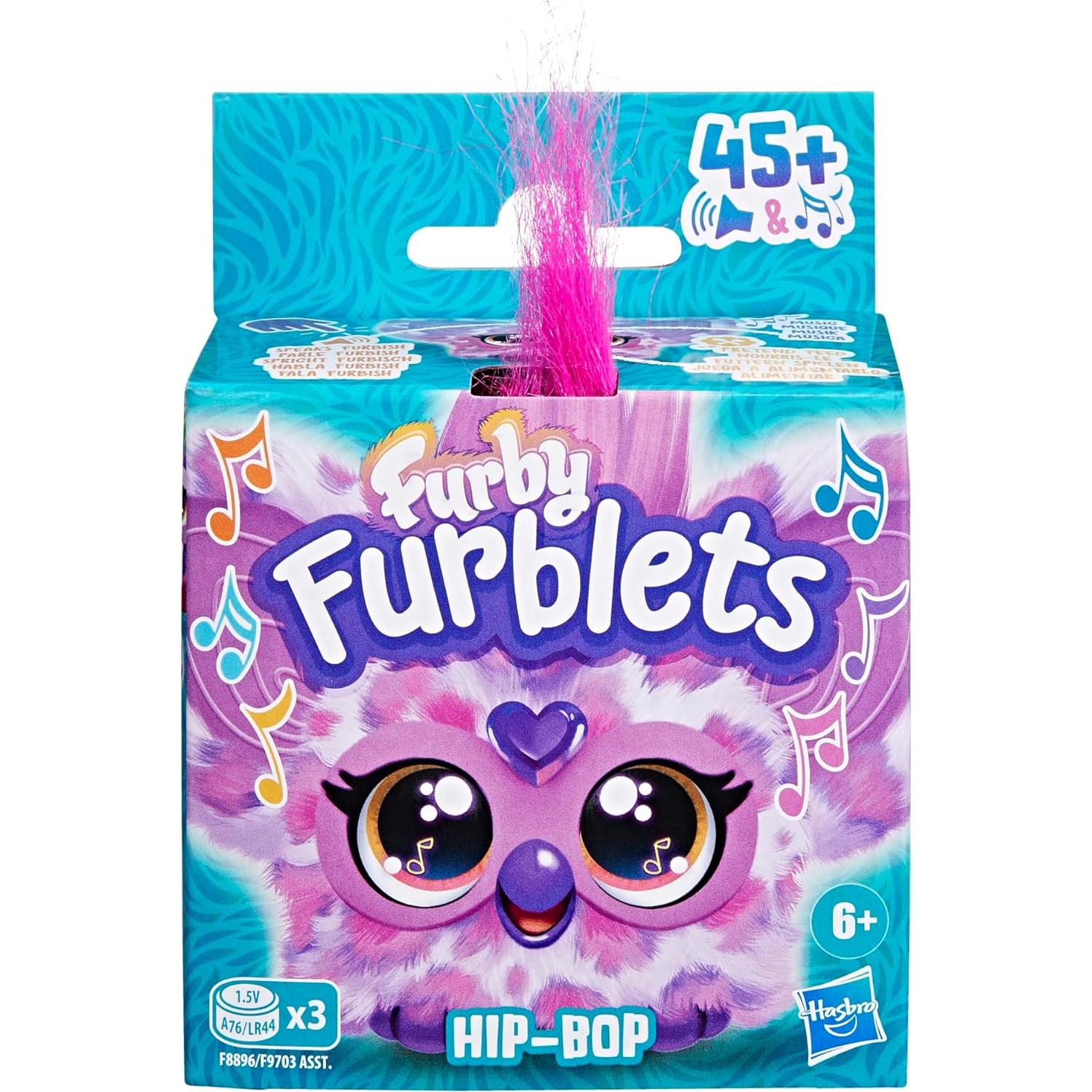 Furby Furblets Hip-Bop Mini Juguete Musical Rosa 5cm