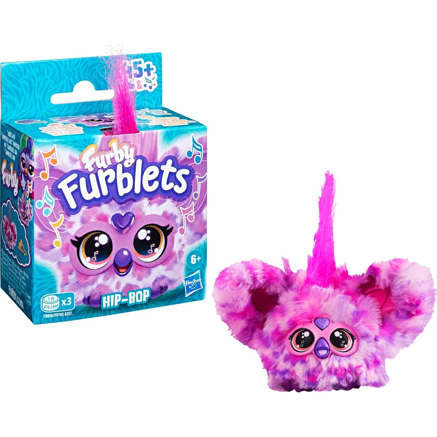 Furby Furblets Hip-Bop Mini Juguete Musical Rosa 5cm