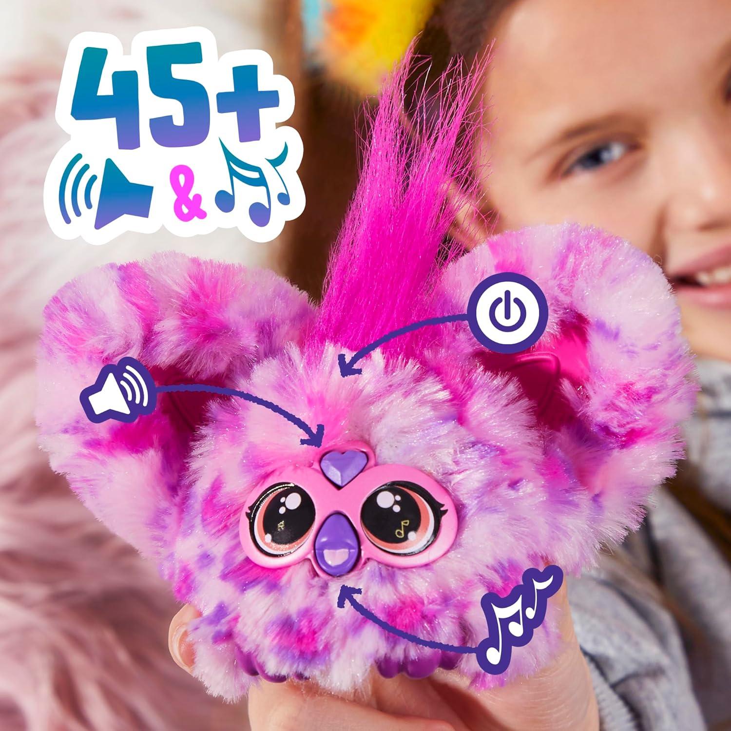 Furby Furblets Hip-Bop Mini Juguete Musical Rosa 5cm