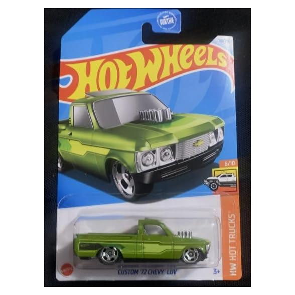 Hot Wheels 72 Chevy Luv Verde Personalizado 1:64 Mattel