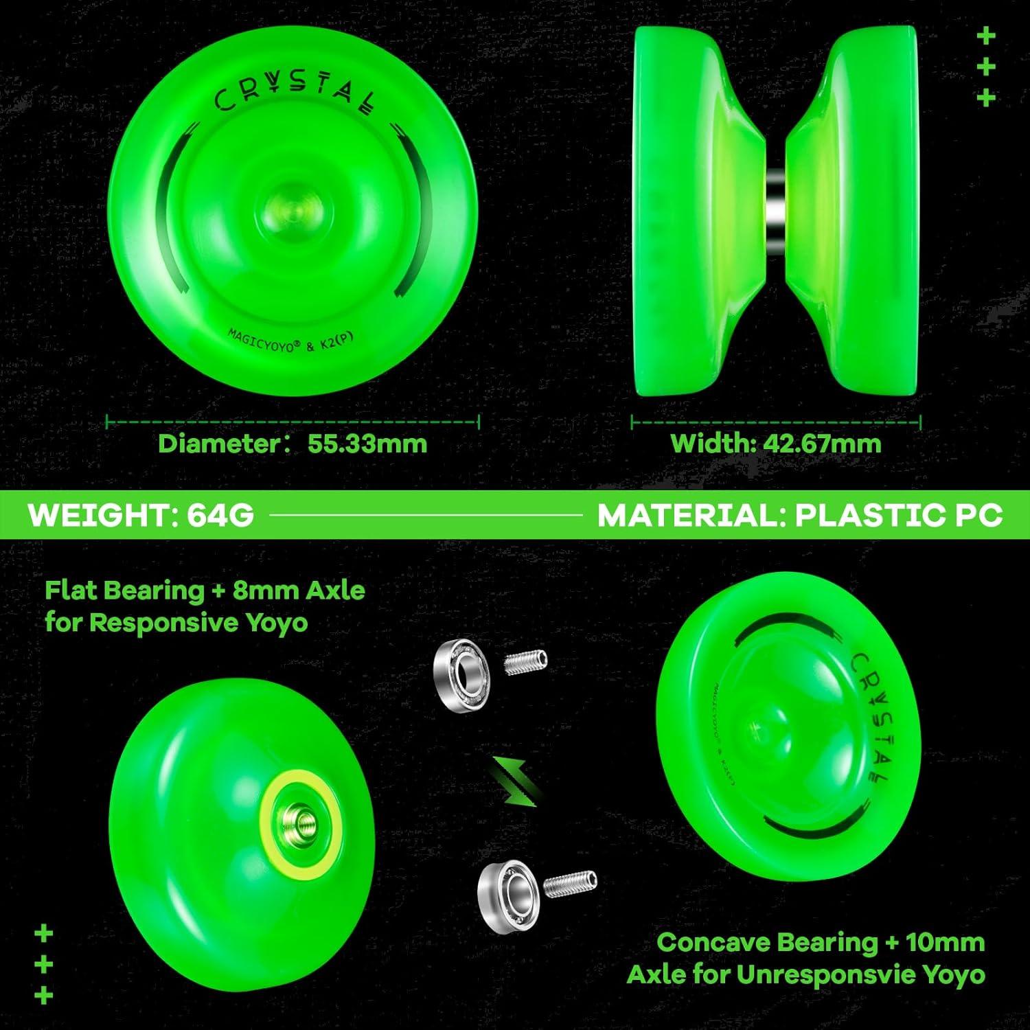 Yoyo MAGICYOYO K2 Brillante para Niños y Adultos