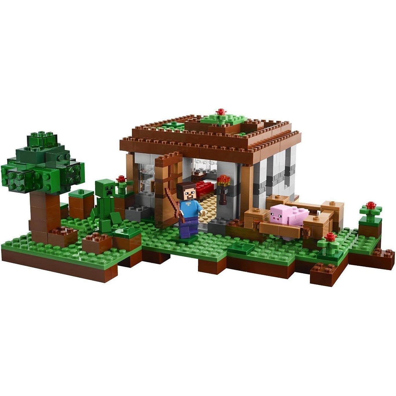 LEGO Minecraft 21115 La Primera Noche - 408 Piezas