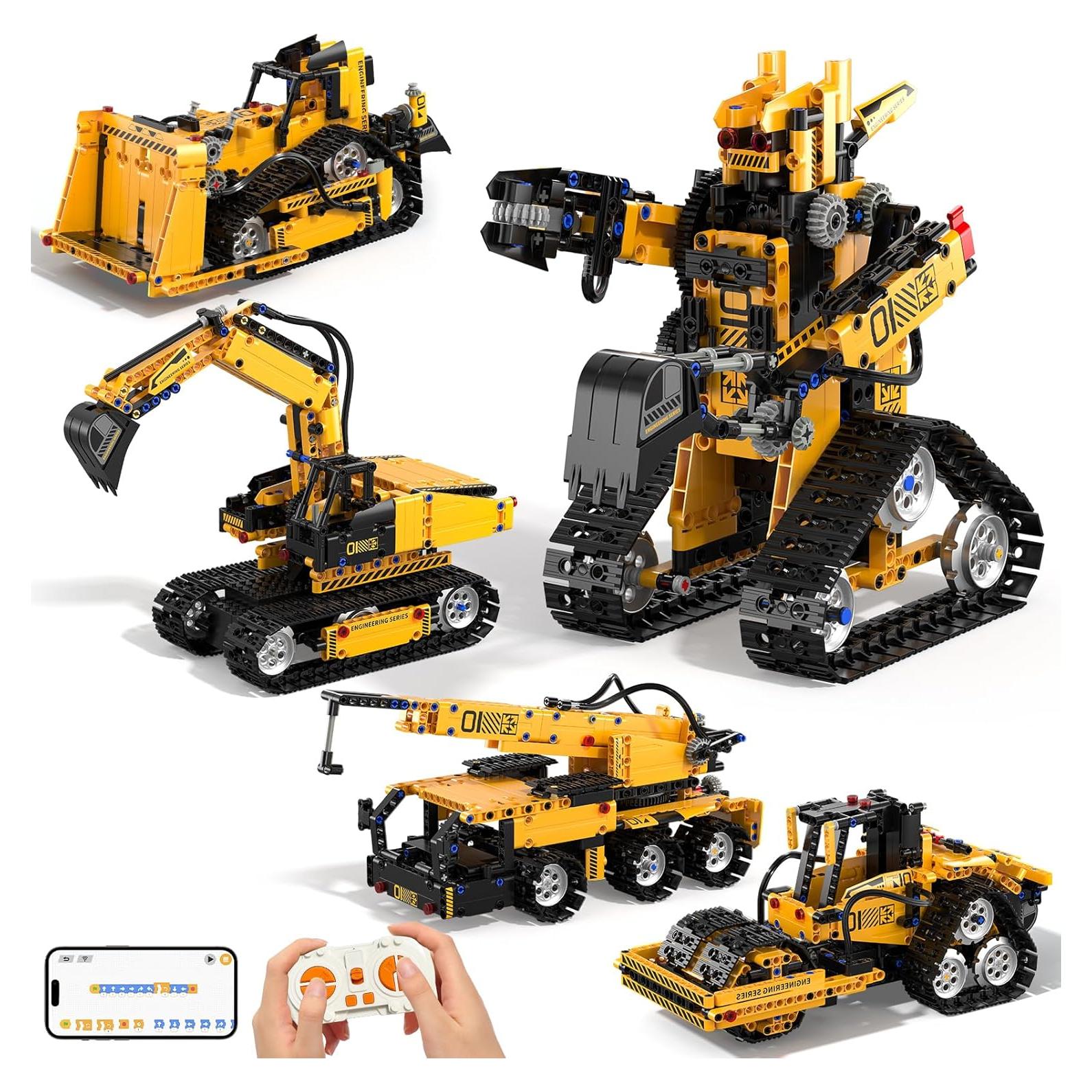 Kit de Construcción Robot STEM 5 en 1 Shantou 535 Piezas