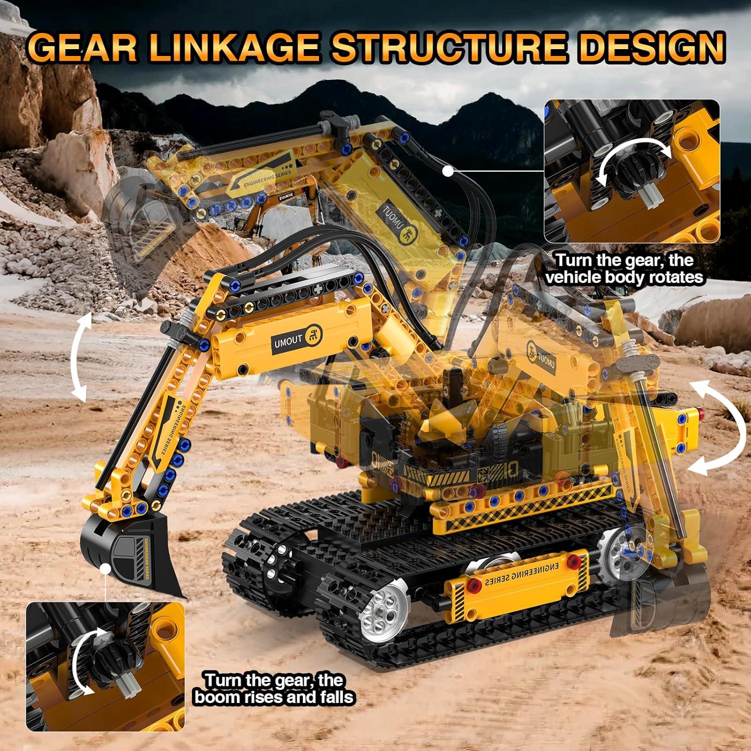 Kit de Construcción Robot STEM 5 en 1 Shantou 535 Piezas