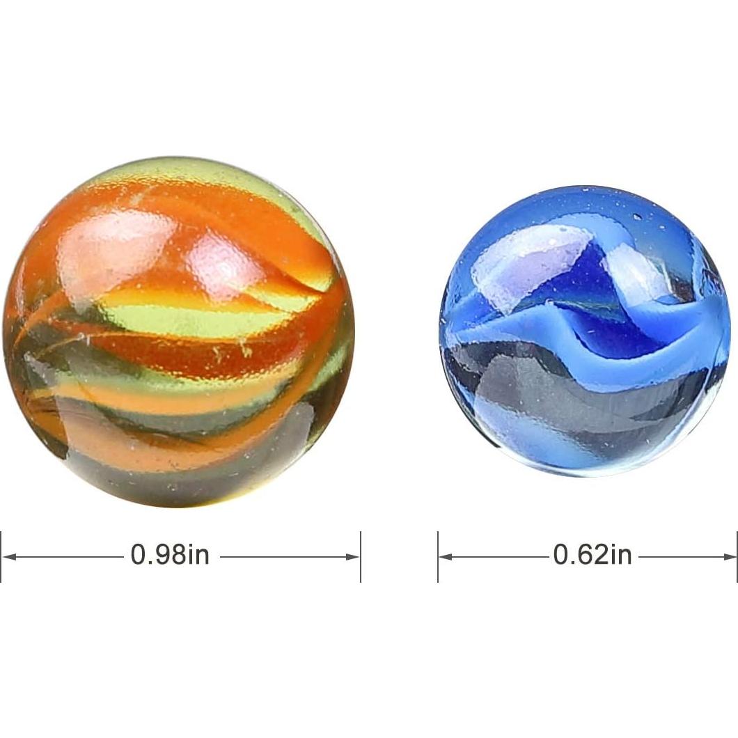 Canicas Ojos de Gato CHU KE 500 pcs 1.57 cm Verde