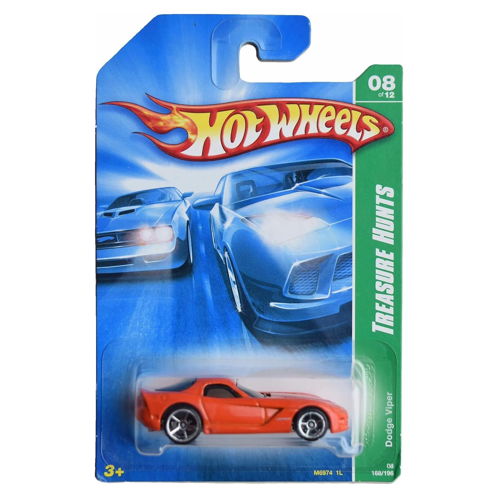 Auto de Juguete Hot Wheels Dodge Viper 1:64 Mattel