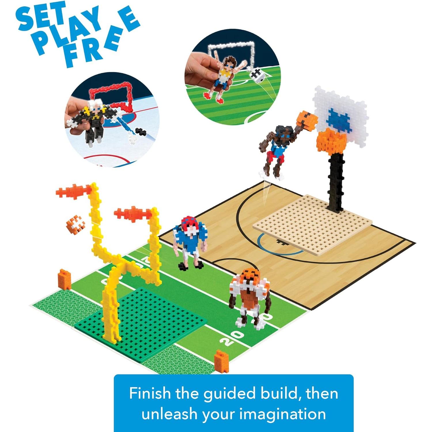 Set de Construcción Plus-Plus Deportes 380 Piezas - Juguete STEM