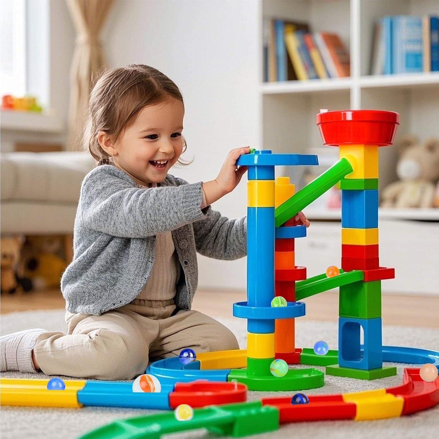 Canicas de Vidrio 66PCS SallyFashion 3 Tamaños Diversos