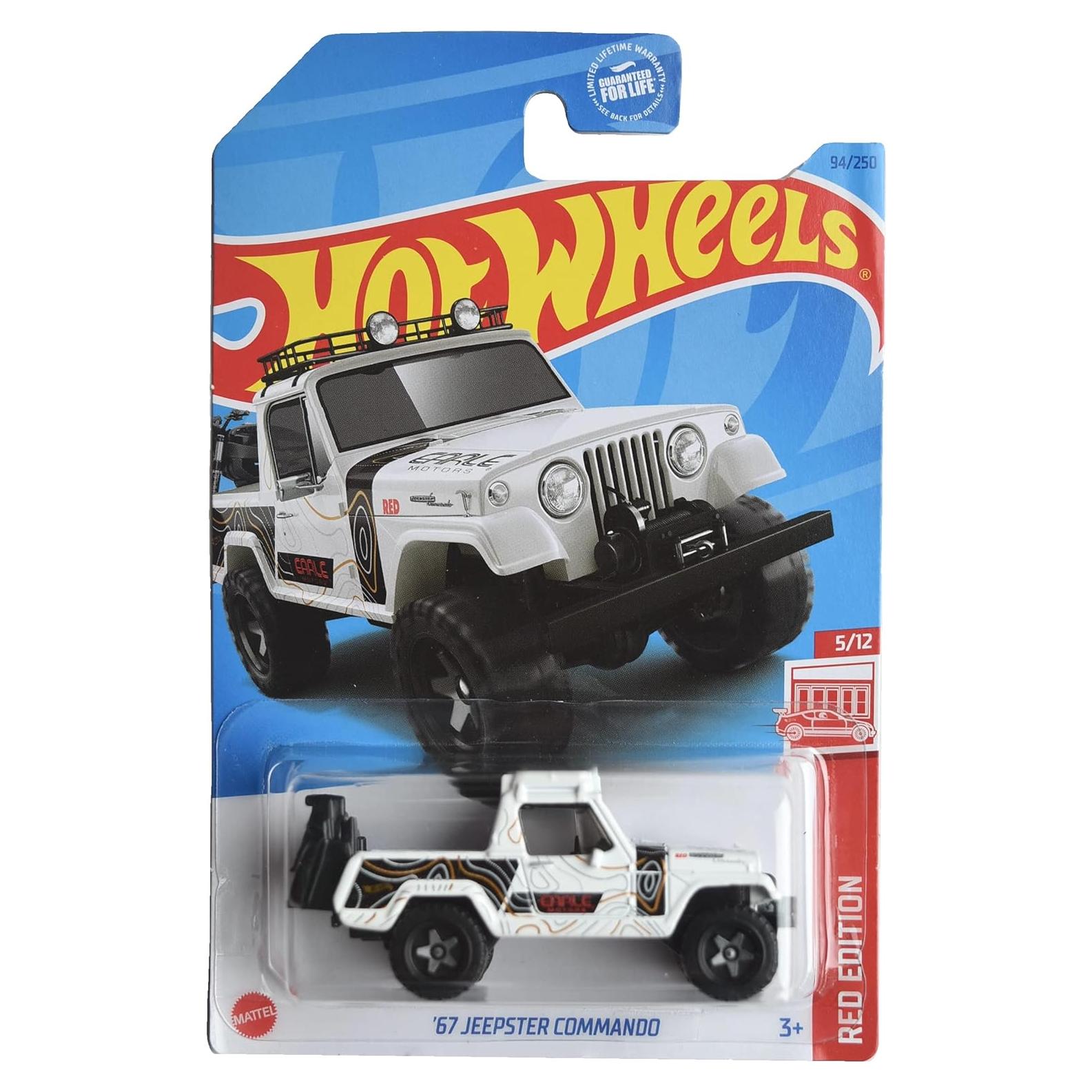 Hot Wheels Jeepster Commando 1967 Escala 1:64 Roja