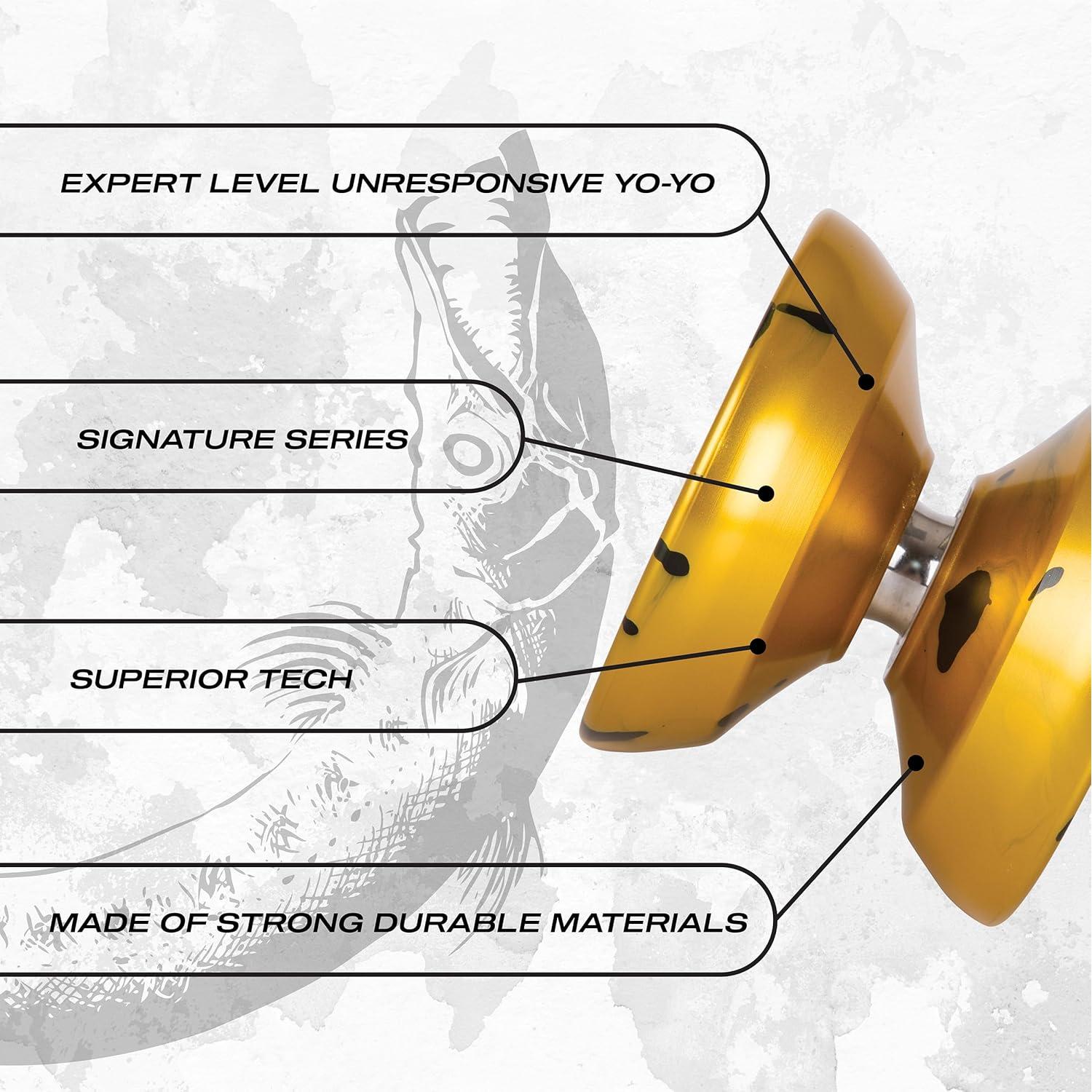 Yo-Yo Barracuda Duncan Pro Nivel Experto Aluminio Dorado