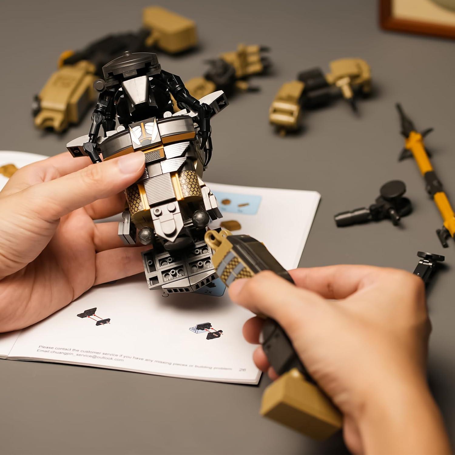 Kit de Construcción Xenomorfo CHUANGPIN 558 Piezas para Adultos