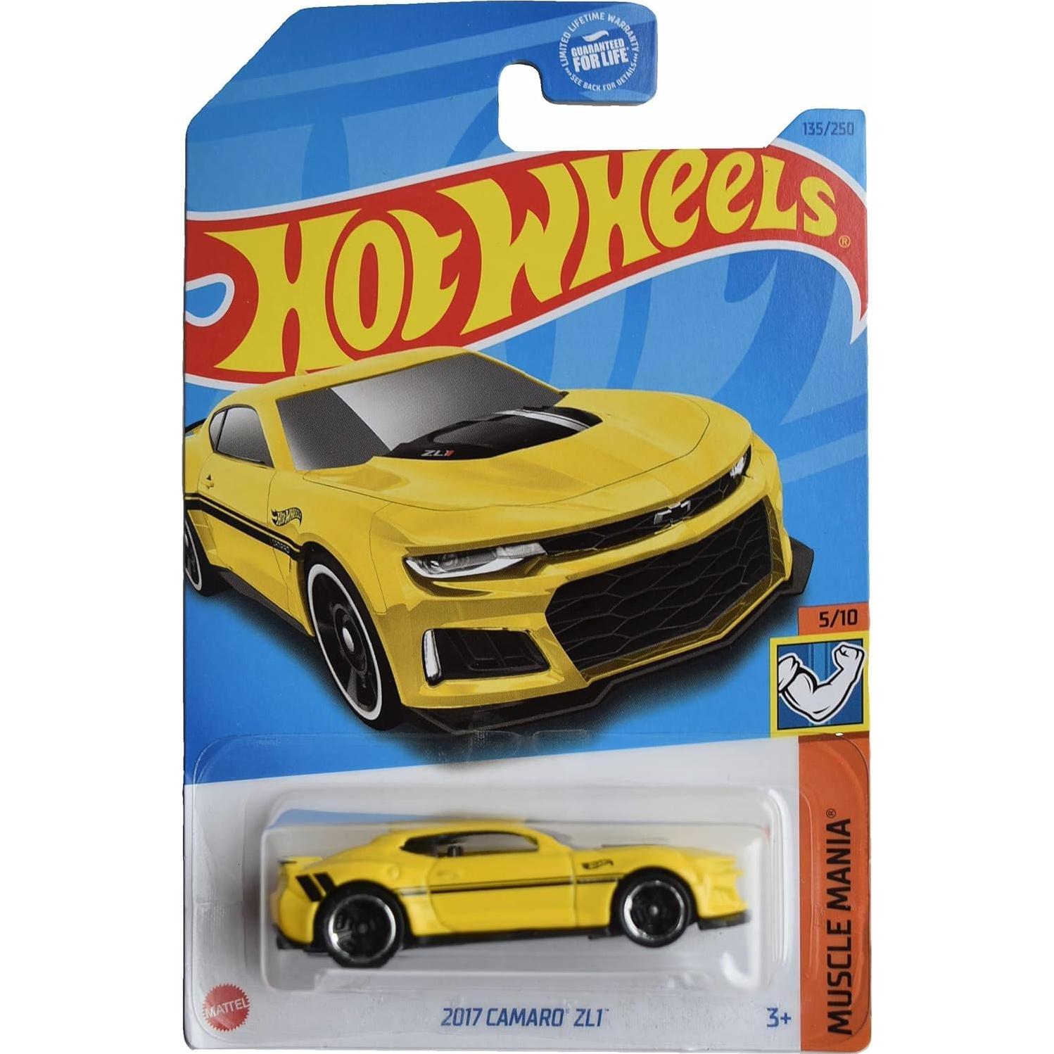 Hot Wheels Camaro ZL1 2017 Escala 1:64 Amarillo