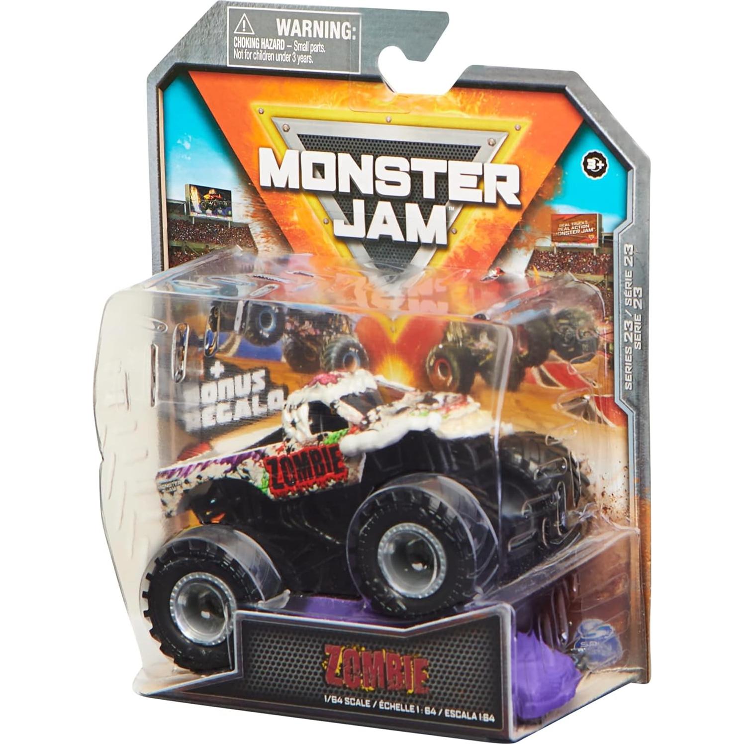 Camión de Diecast Monster Jam Spin Master 1:64 Zombie