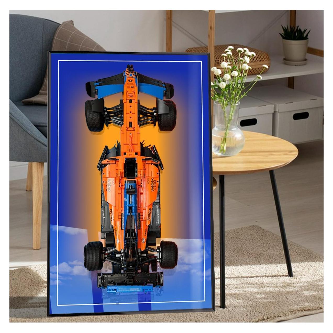 Soporte de Pared Auvnei para Exhibición LEGO Technic McLaren F1