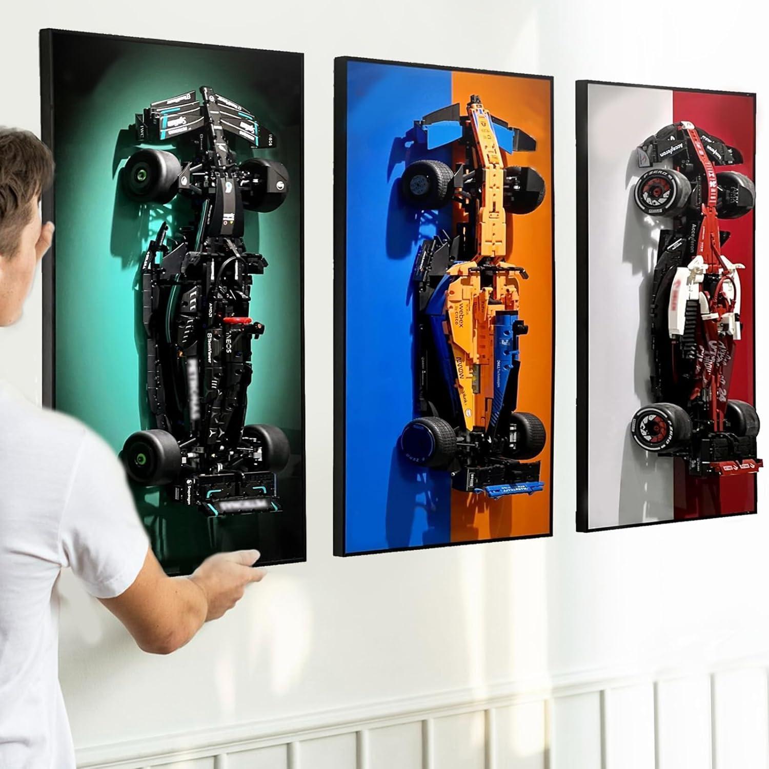 Soporte de Pared Auvnei para Exhibición LEGO Technic McLaren F1