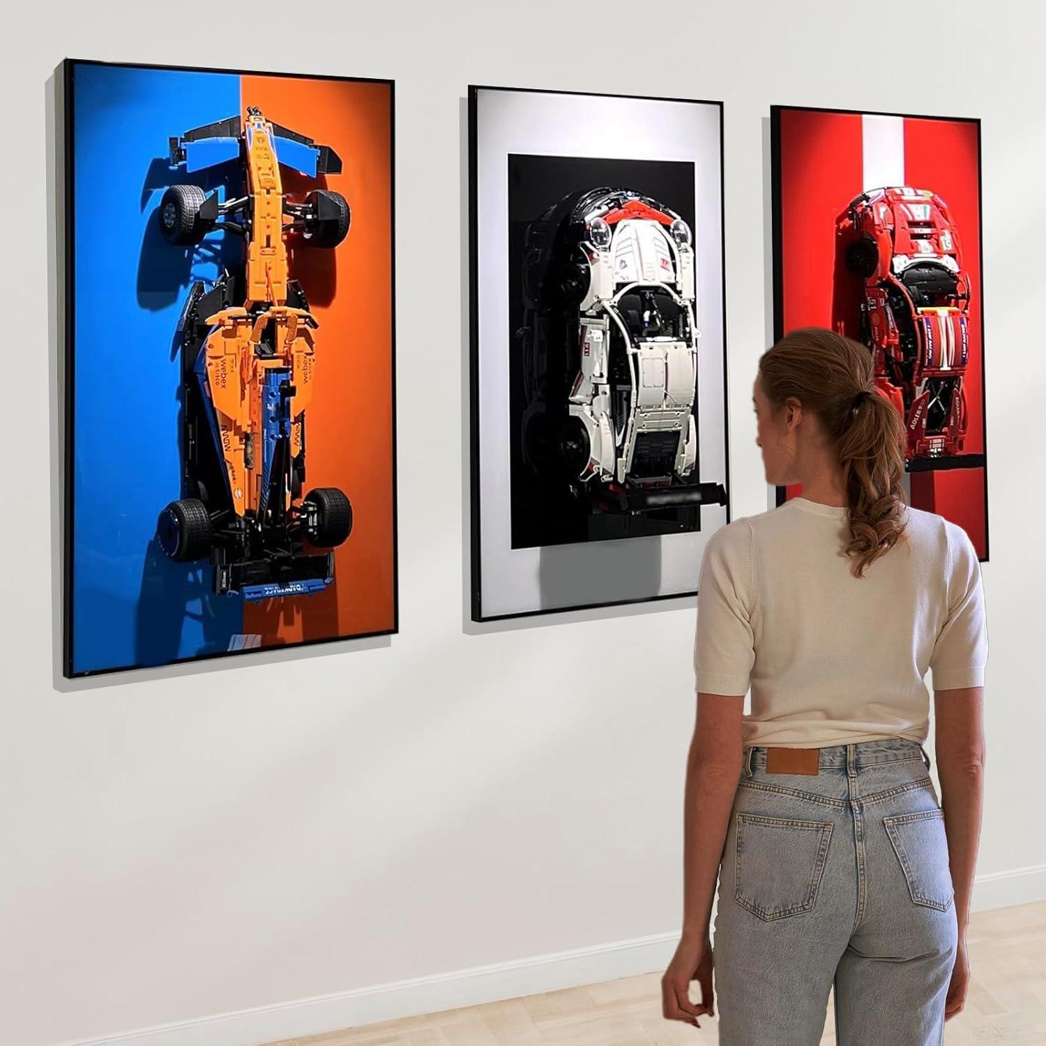 Soporte de Pared Auvnei para Exhibición LEGO Technic McLaren F1