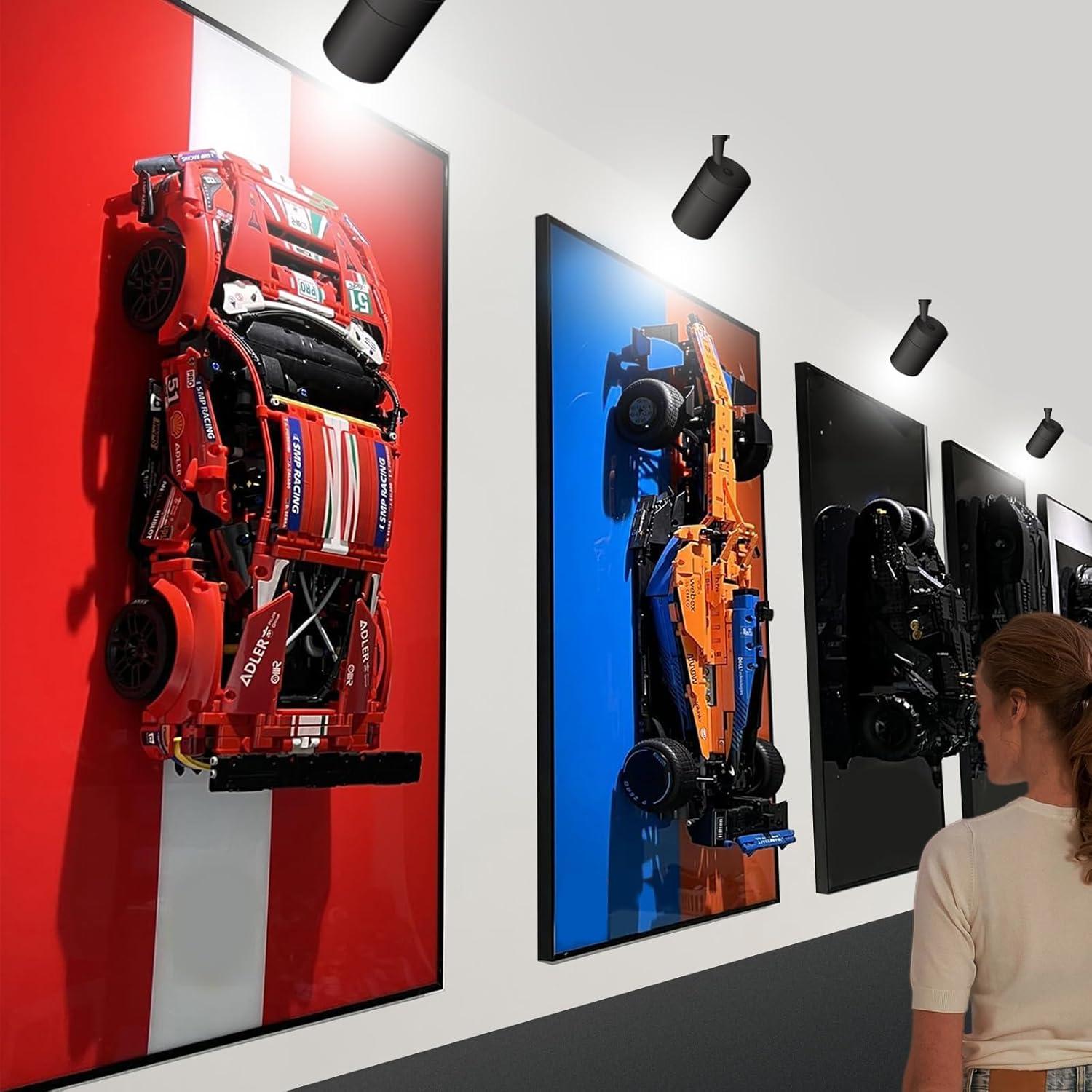Soporte de Pared Auvnei para Exhibición LEGO Technic McLaren F1