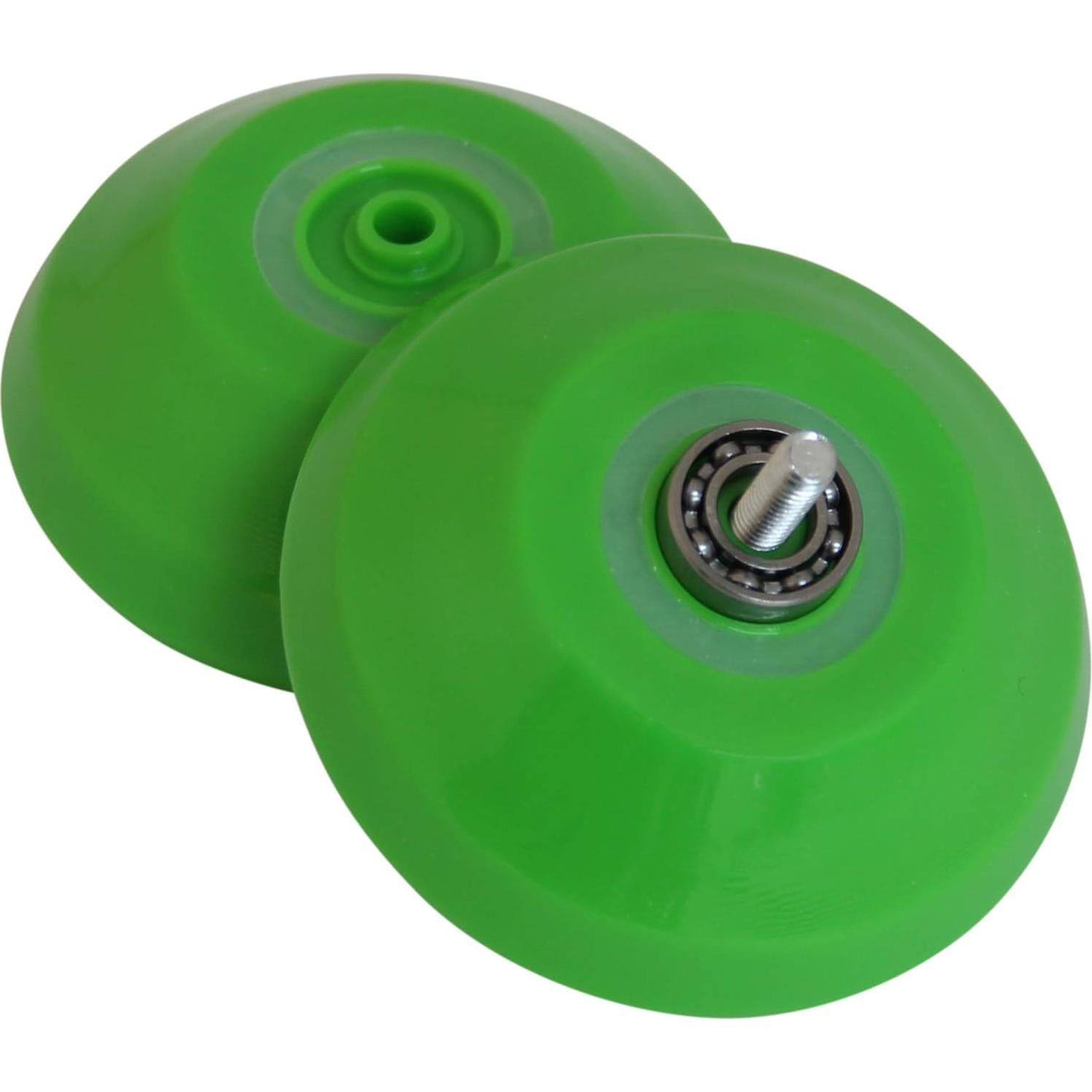 Yoyo Profesional Verde Yoyo King con Rodamiento y Cuerda Extra