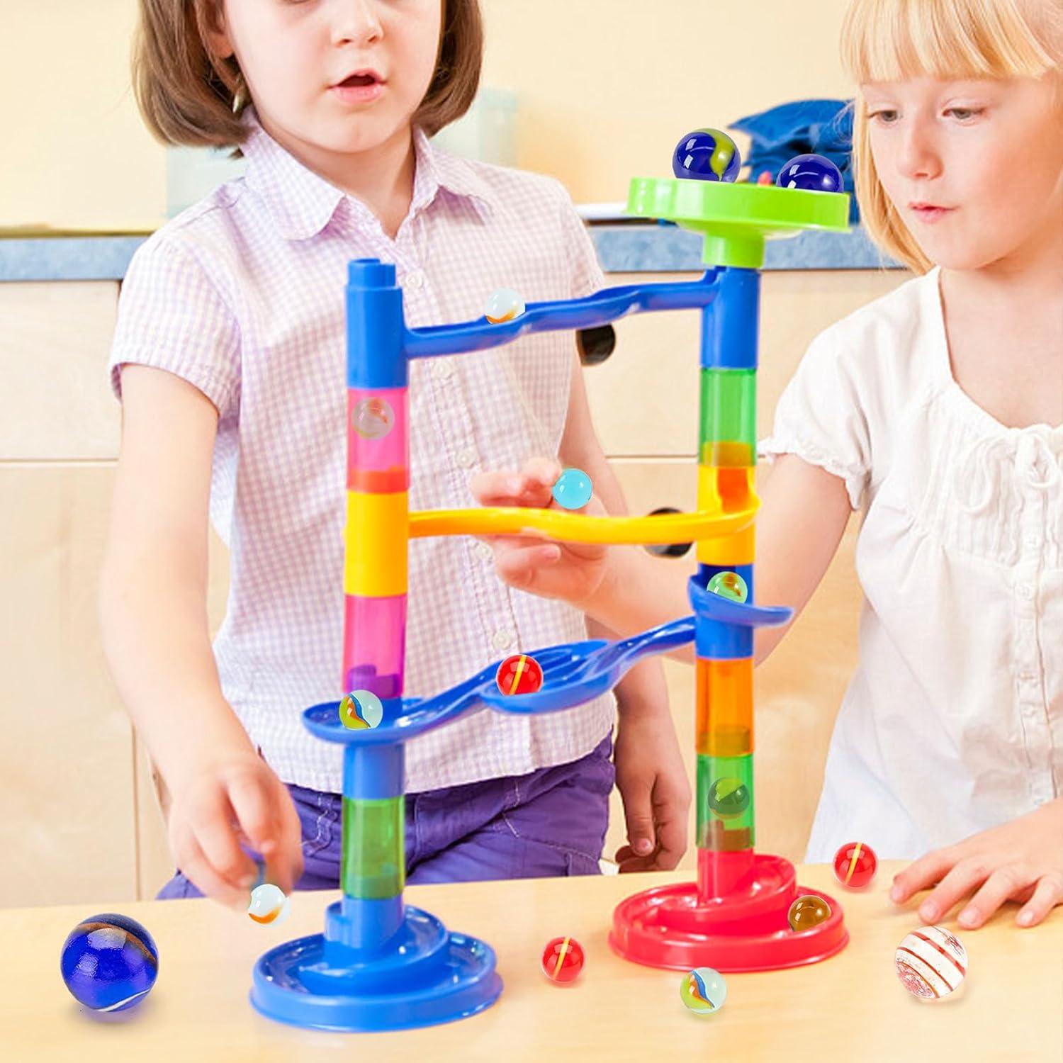 Juego de 85 Canicas de Vidrio AMOR PRESENT Variadas