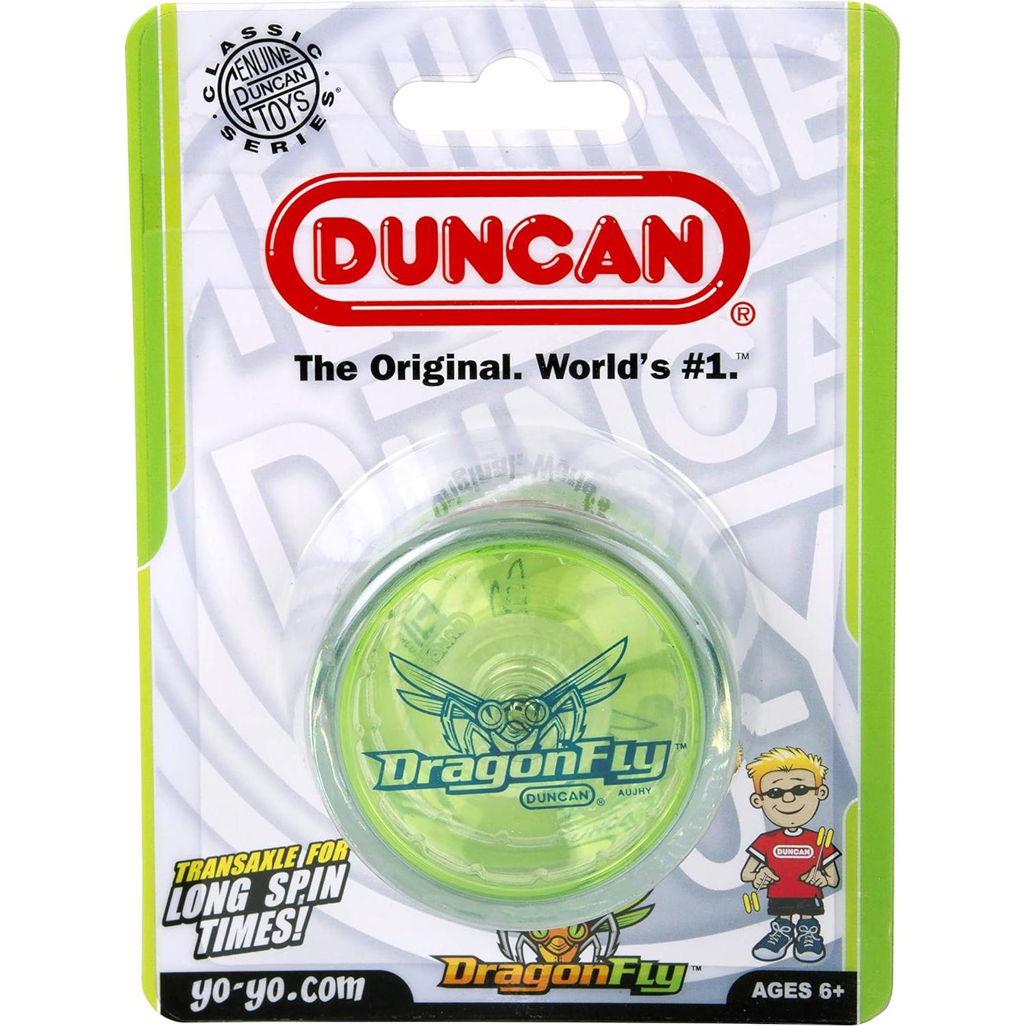 Yo-Yo Duncan Dragonfly Claro Verde 74.84g para Todos