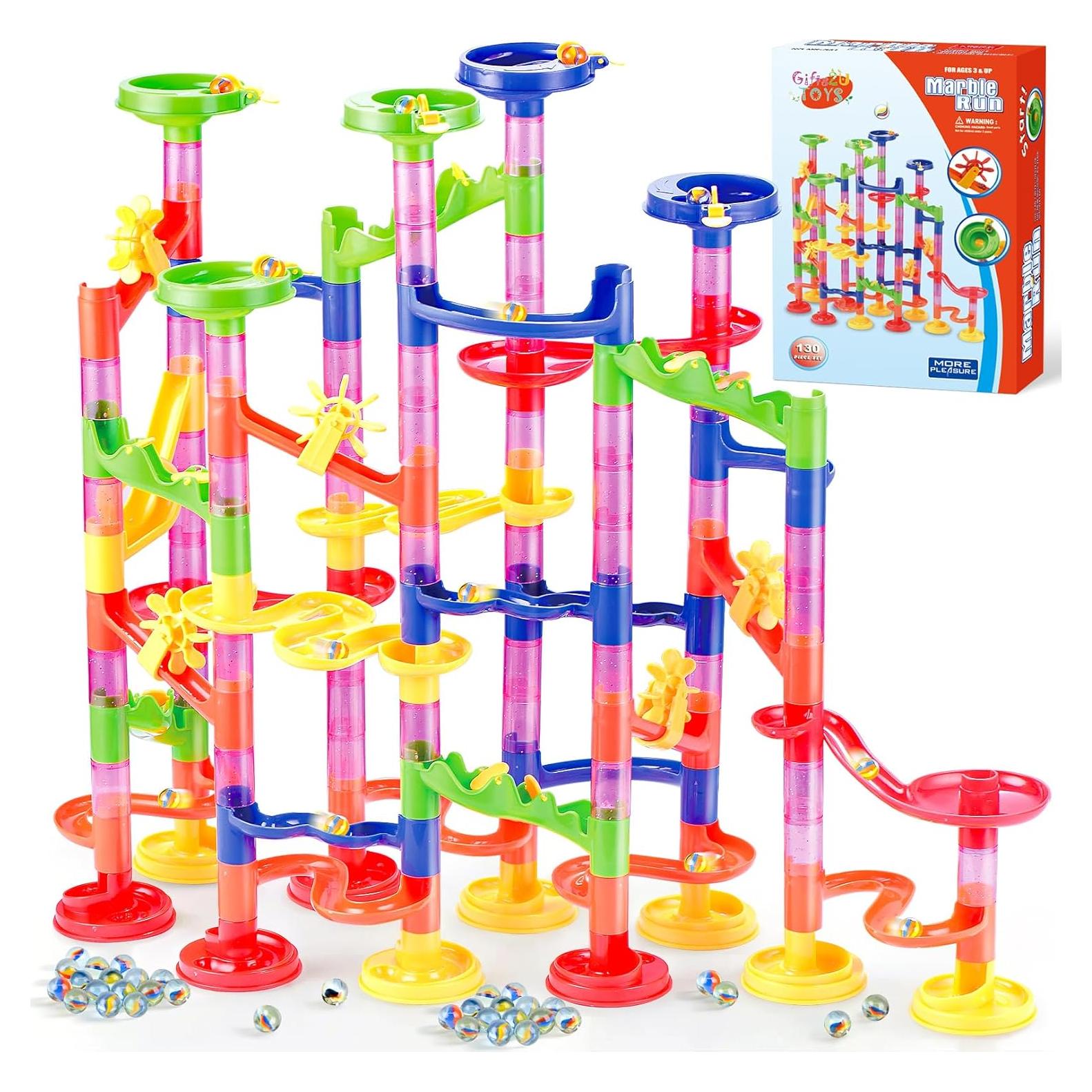 Set de Carrera de Canicas Gifts2U 130 Piezas Educativo