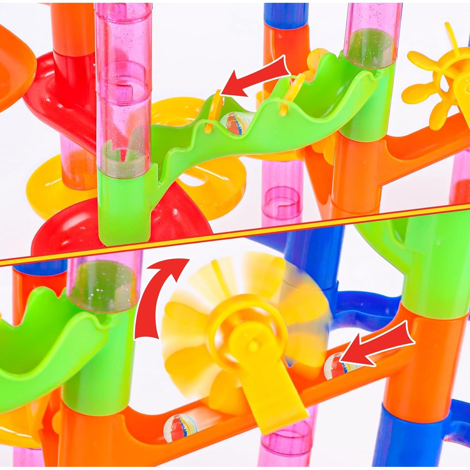 Set de Carrera de Canicas Gifts2U 130 Piezas Educativo