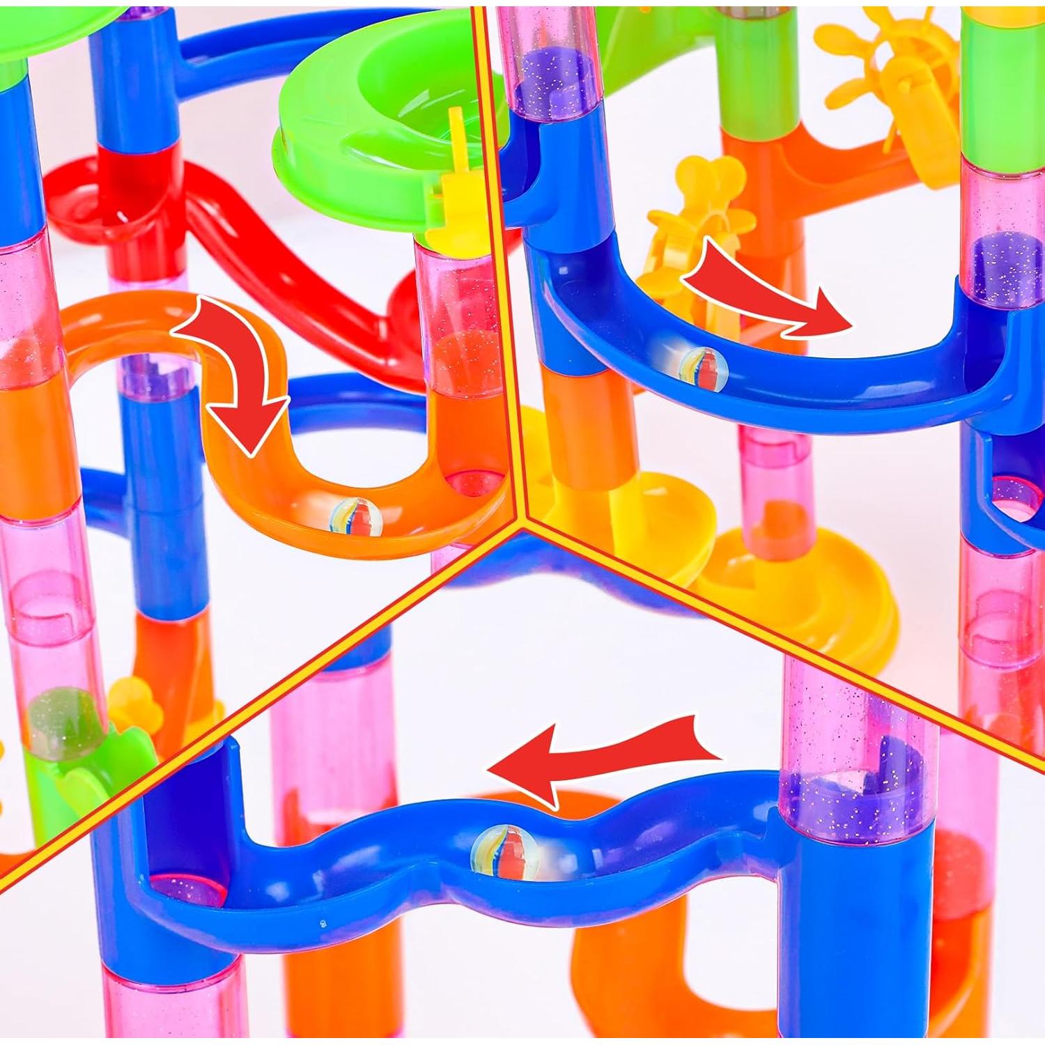 Set de Carrera de Canicas Gifts2U 130 Piezas Educativo