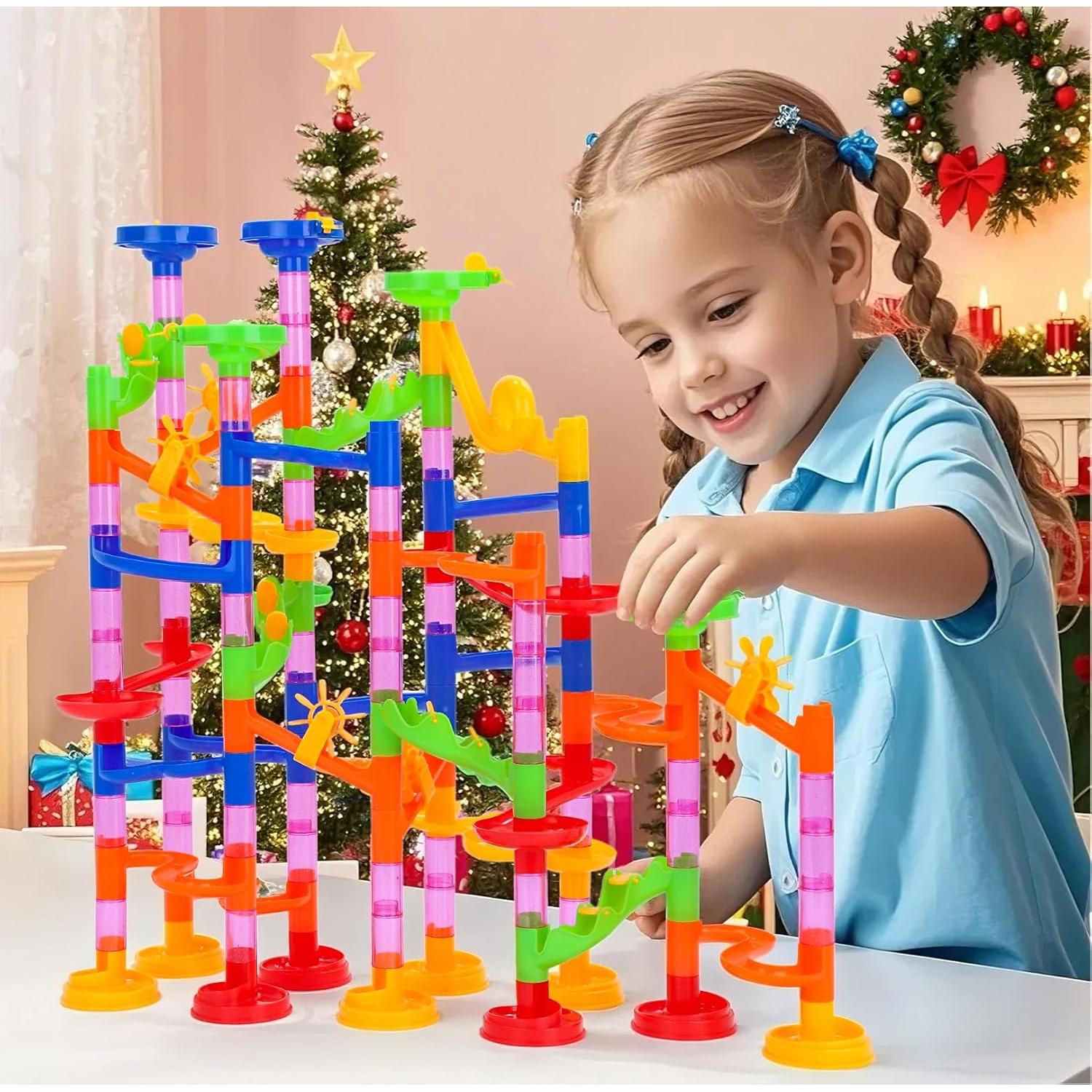 Set de Carrera de Canicas Gifts2U 130 Piezas Educativo