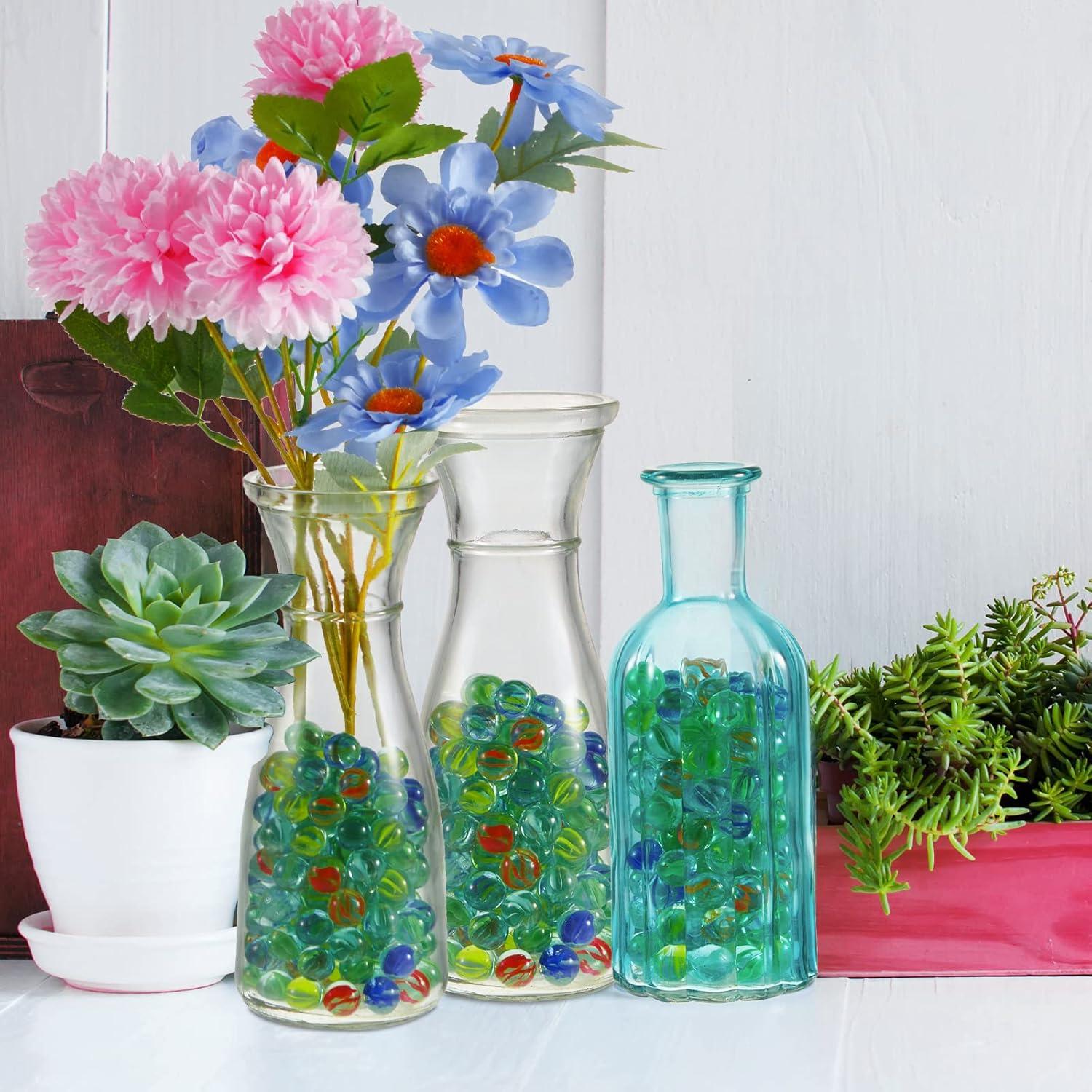 500 Canicas de Vidrio Ojos de Gato 1.4 cm para Niños