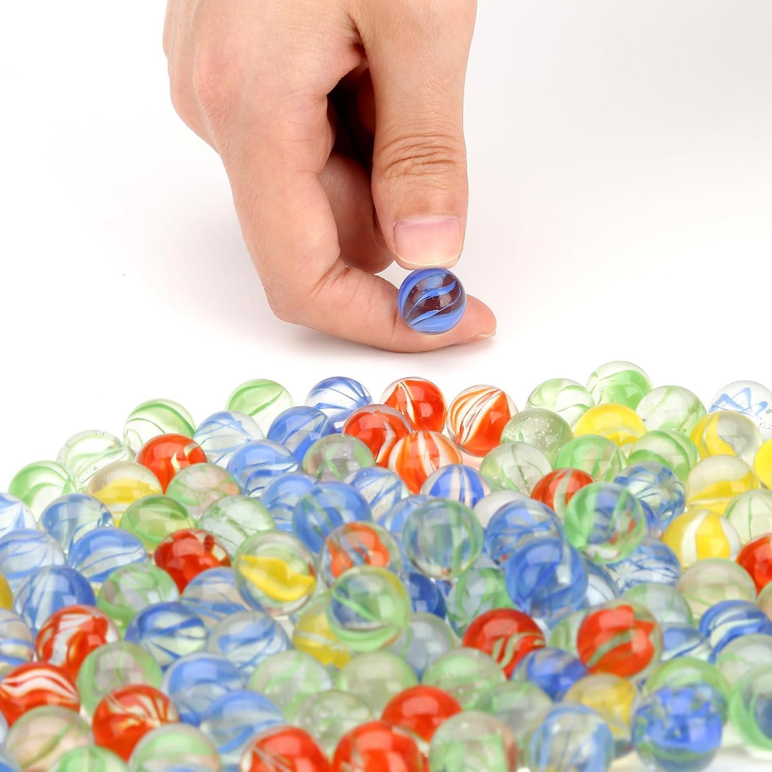 200 Canicas de Vidrio OrangeTag para Resortera 0,70 kg