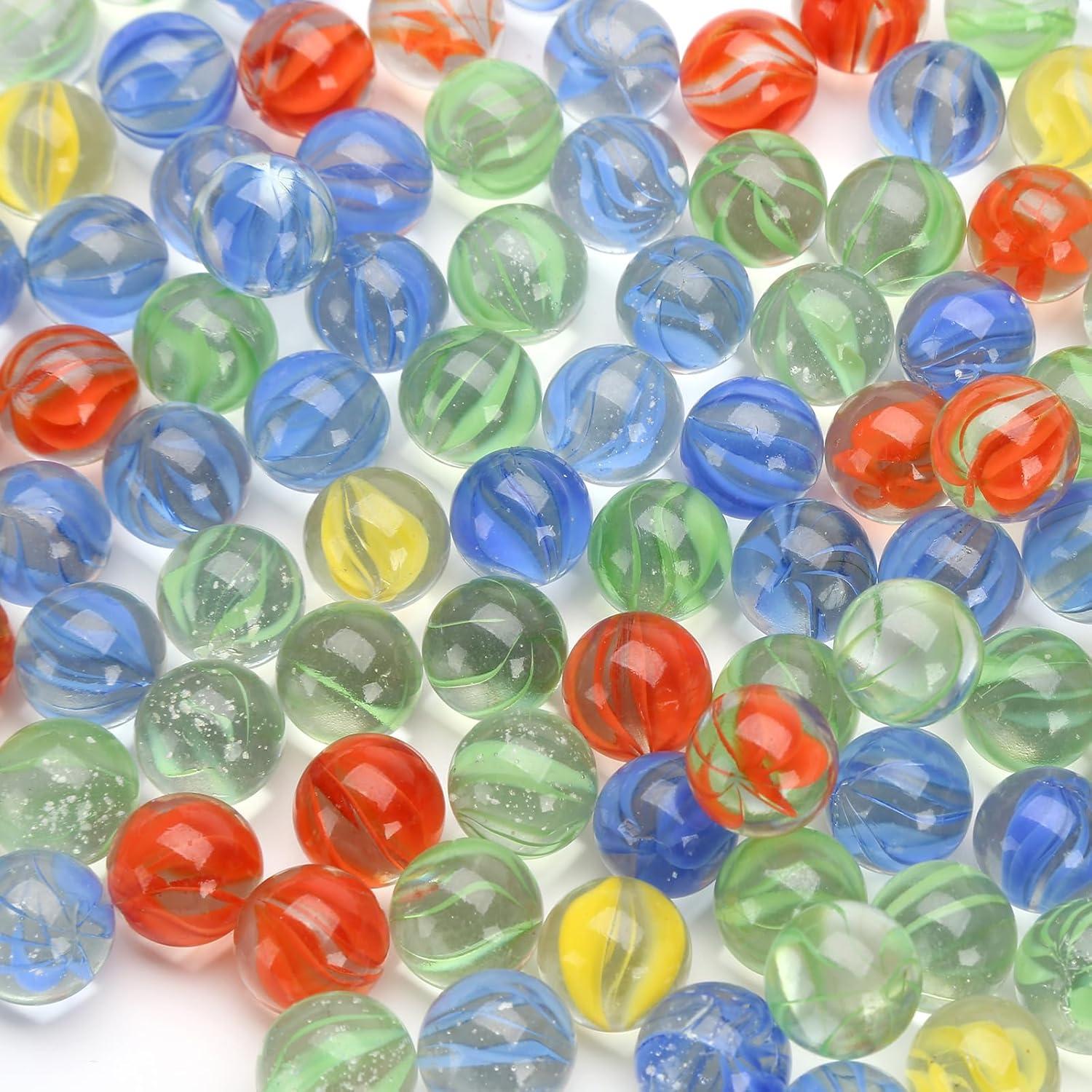 200 Canicas de Vidrio OrangeTag para Resortera 0,70 kg