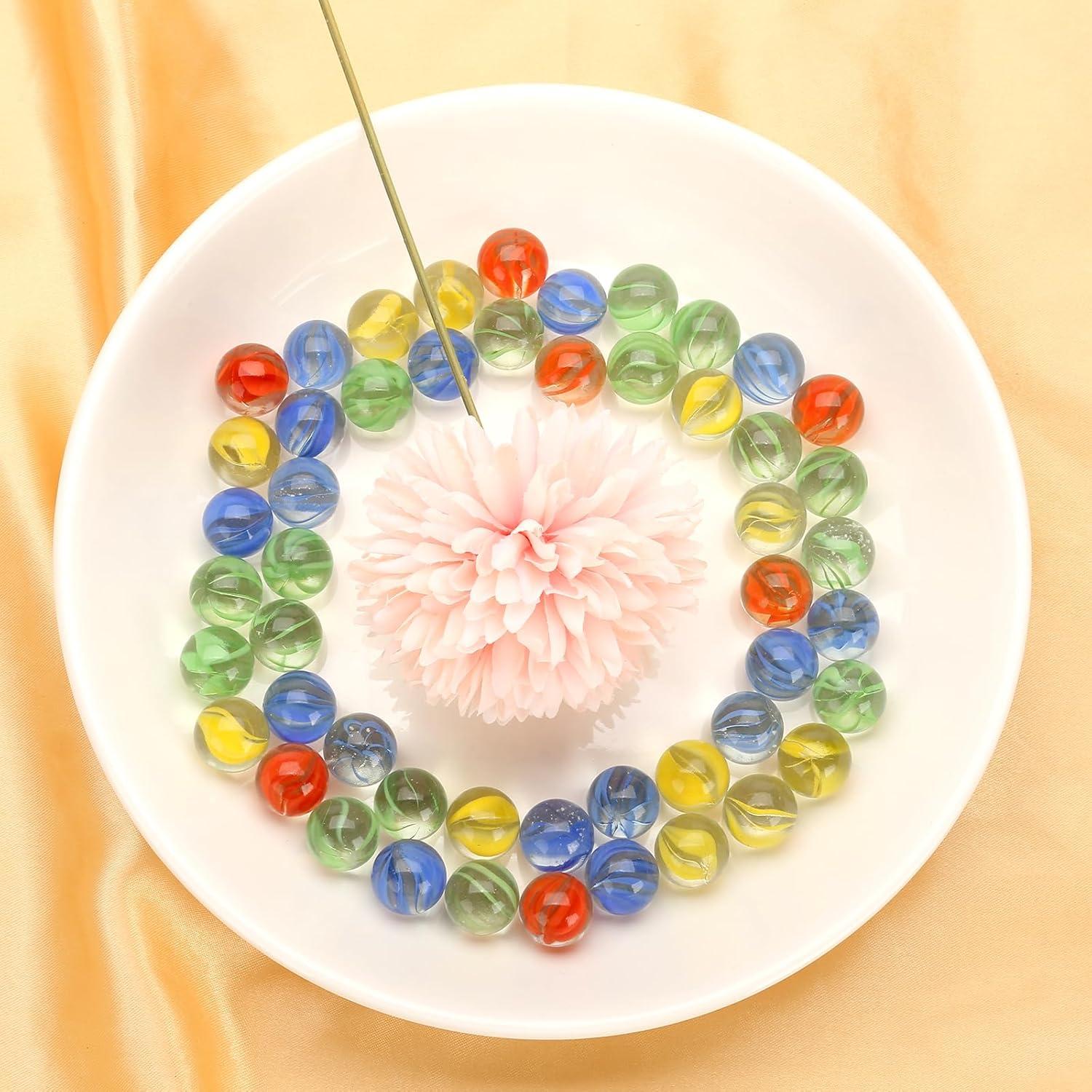 200 Canicas de Vidrio OrangeTag para Resortera 0,70 kg