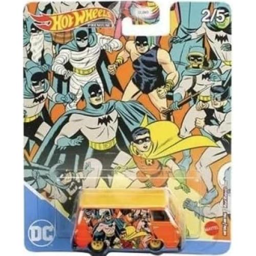 Conjunto de 5 Autos de Batman Hot Wheels Premium 1:64