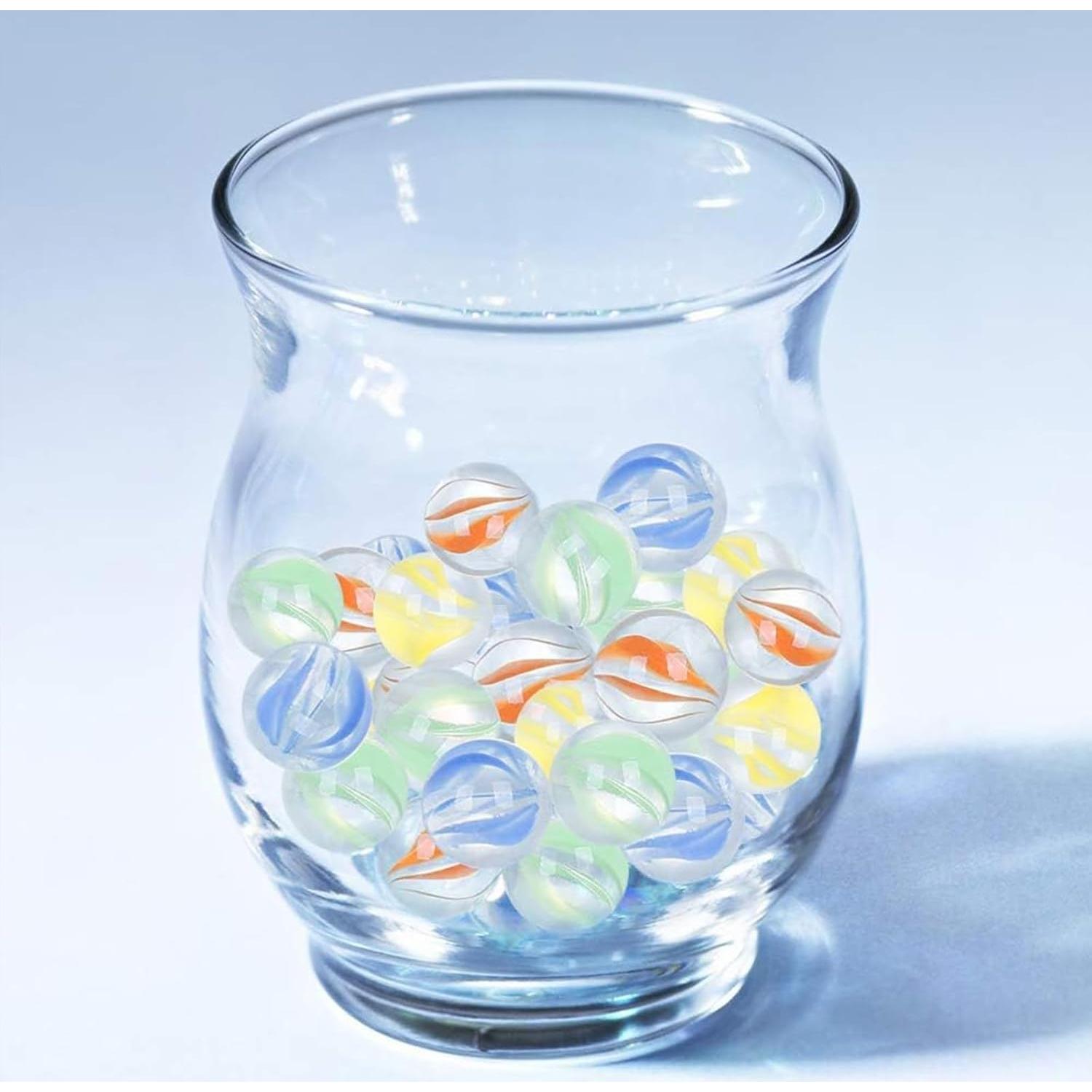 Canicas de Vidrio ShellKingdom 200PCS 1,43 cm Multicolor