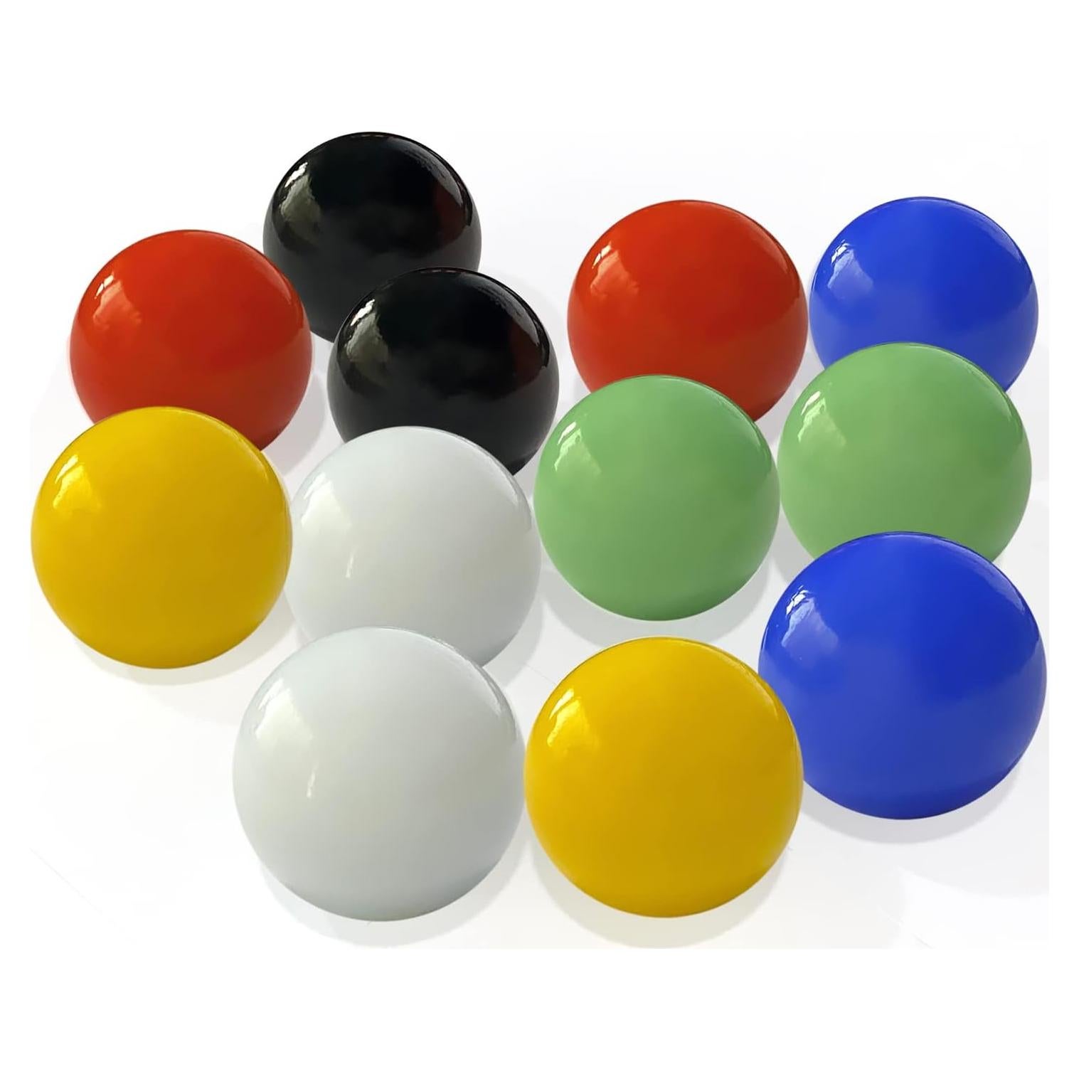 60 Canicas de Vidrio DODHEG Multicolor 1.60 cm para Juegos