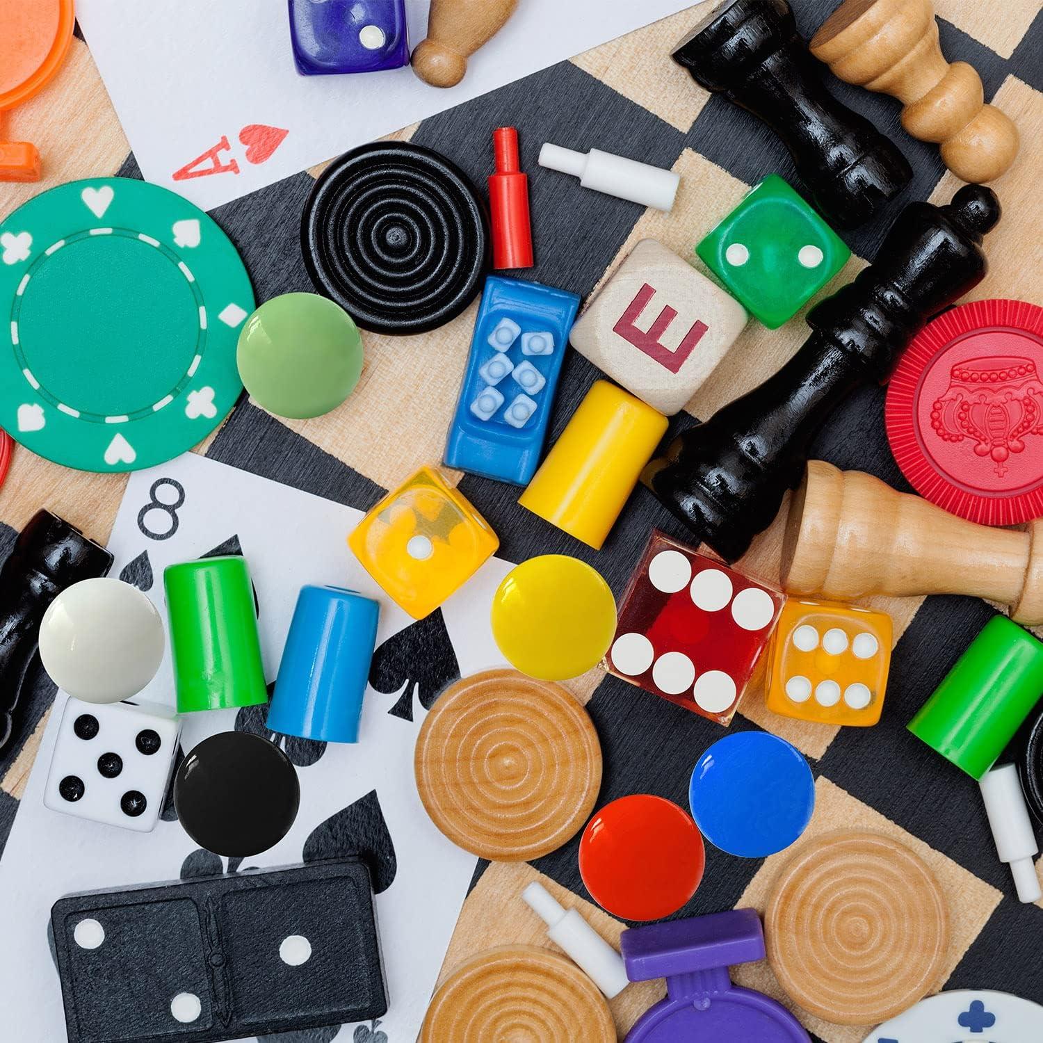 60 Canicas de Vidrio DODHEG Multicolor 1.60 cm para Juegos