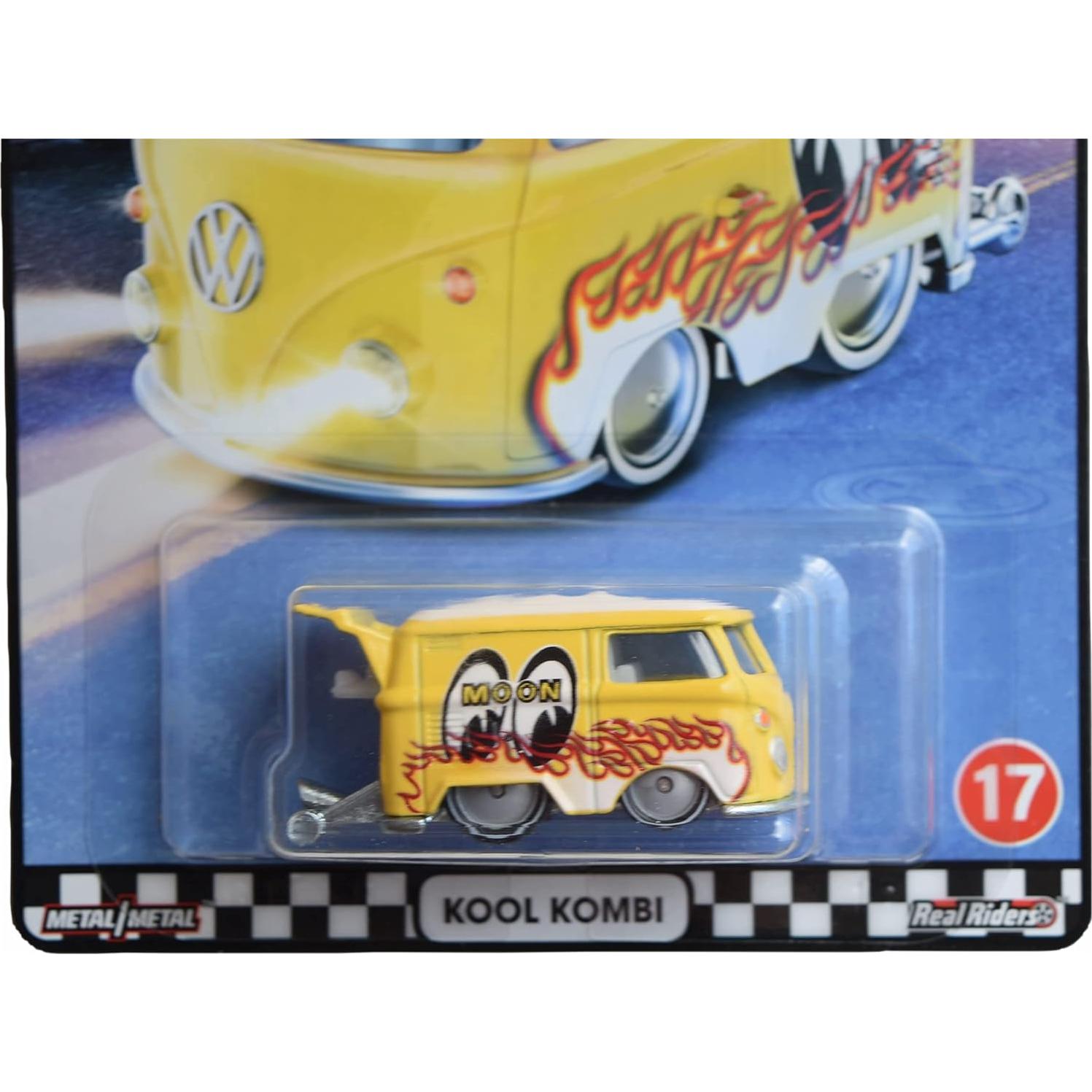 Hot Wheels Kool Kombi Amarillo Boulevard #17 - Metal 72.8g