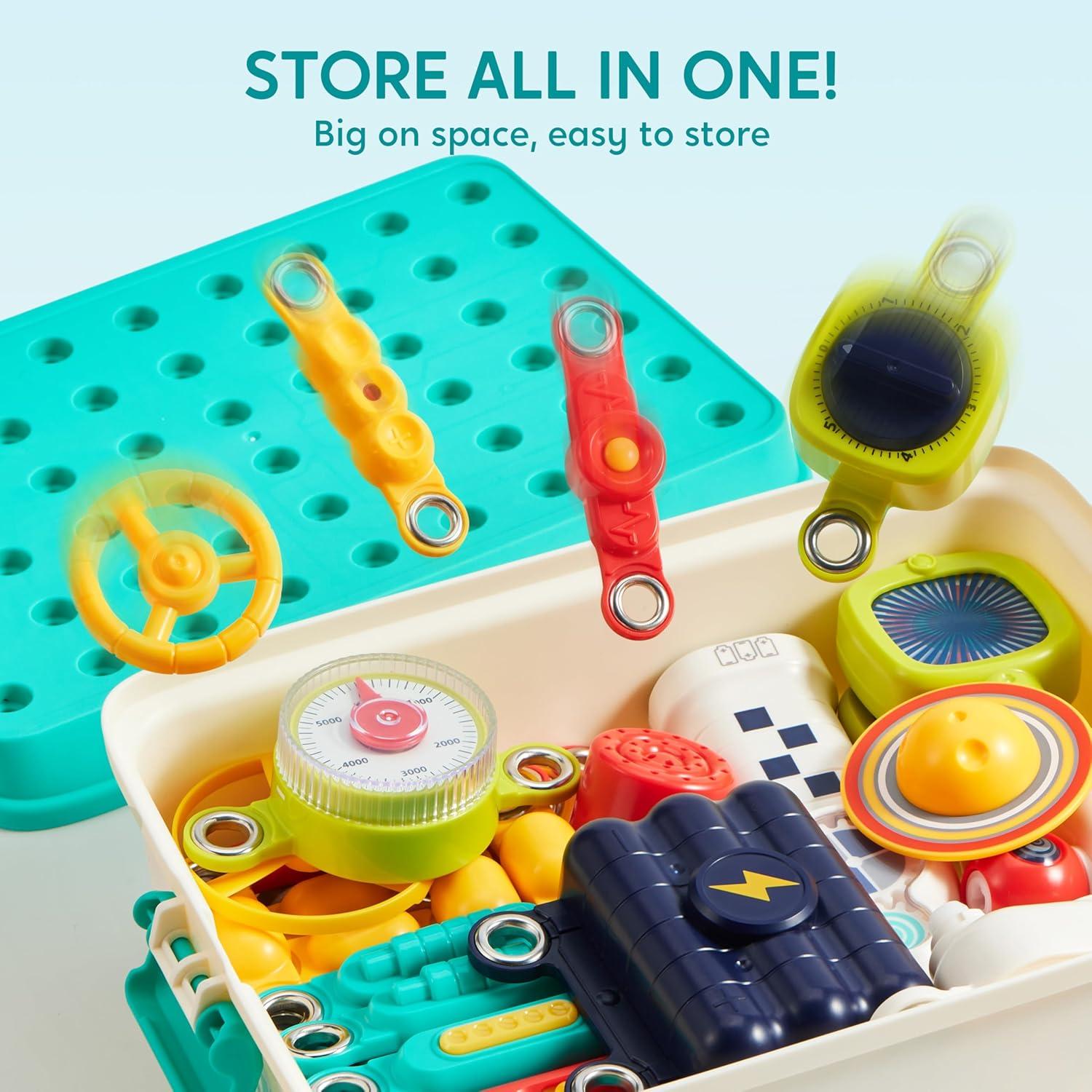 Klever Kits - Kit de Electrónica Espacial 50+ Proyectos STEM