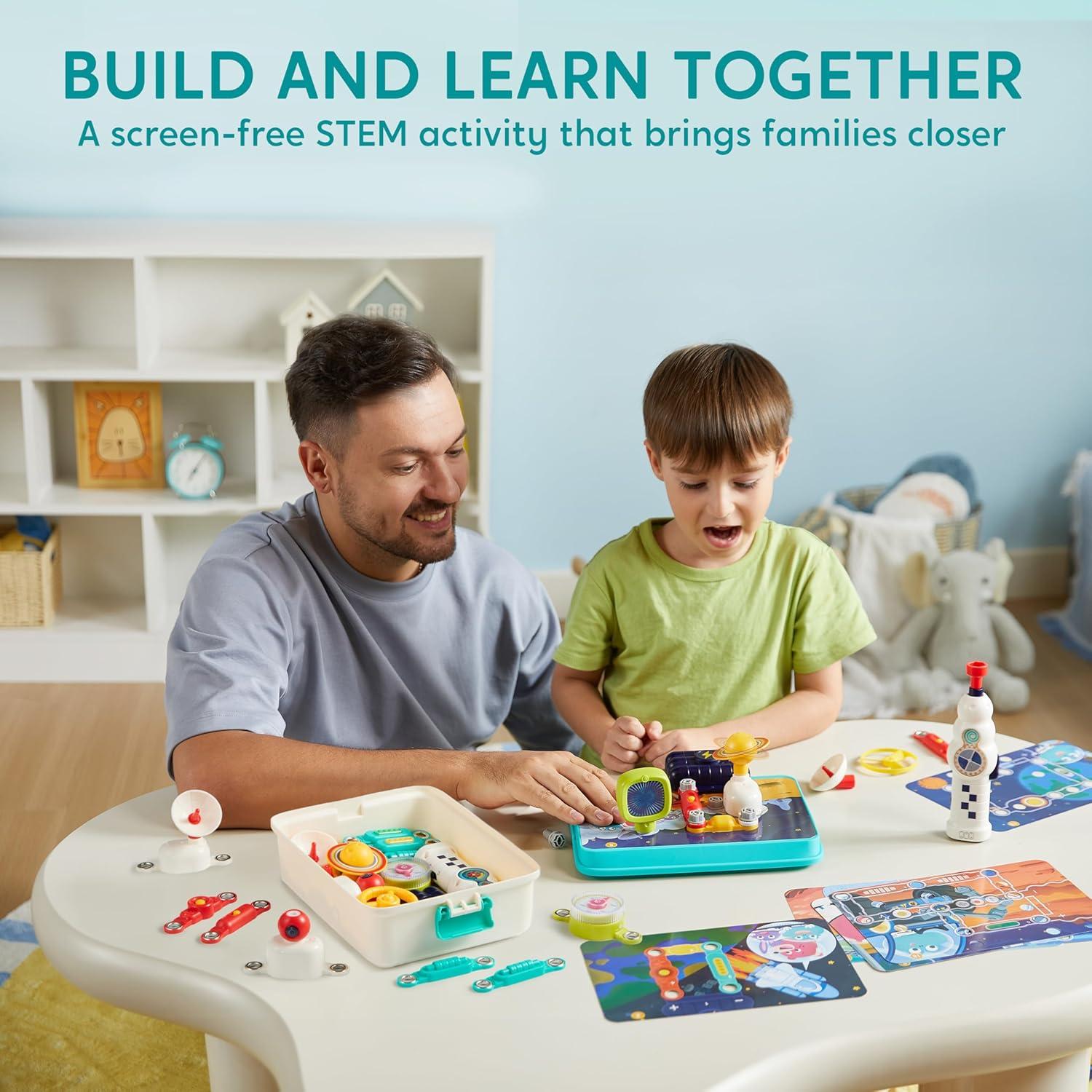 Klever Kits - Kit de Electrónica Espacial 50+ Proyectos STEM