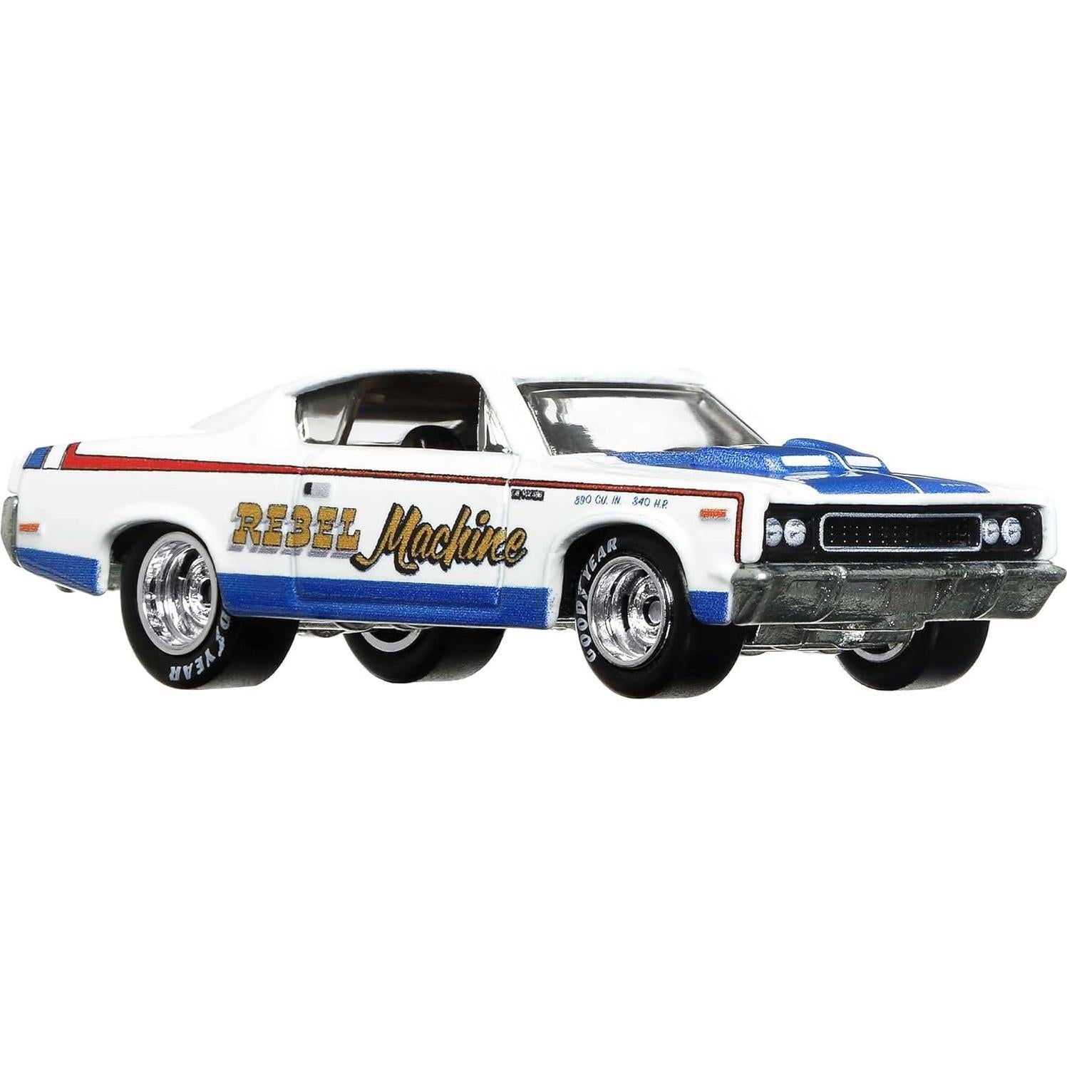 Hot Wheels Team Transport 1:64 Mattel '70 AMC Rebel Machine