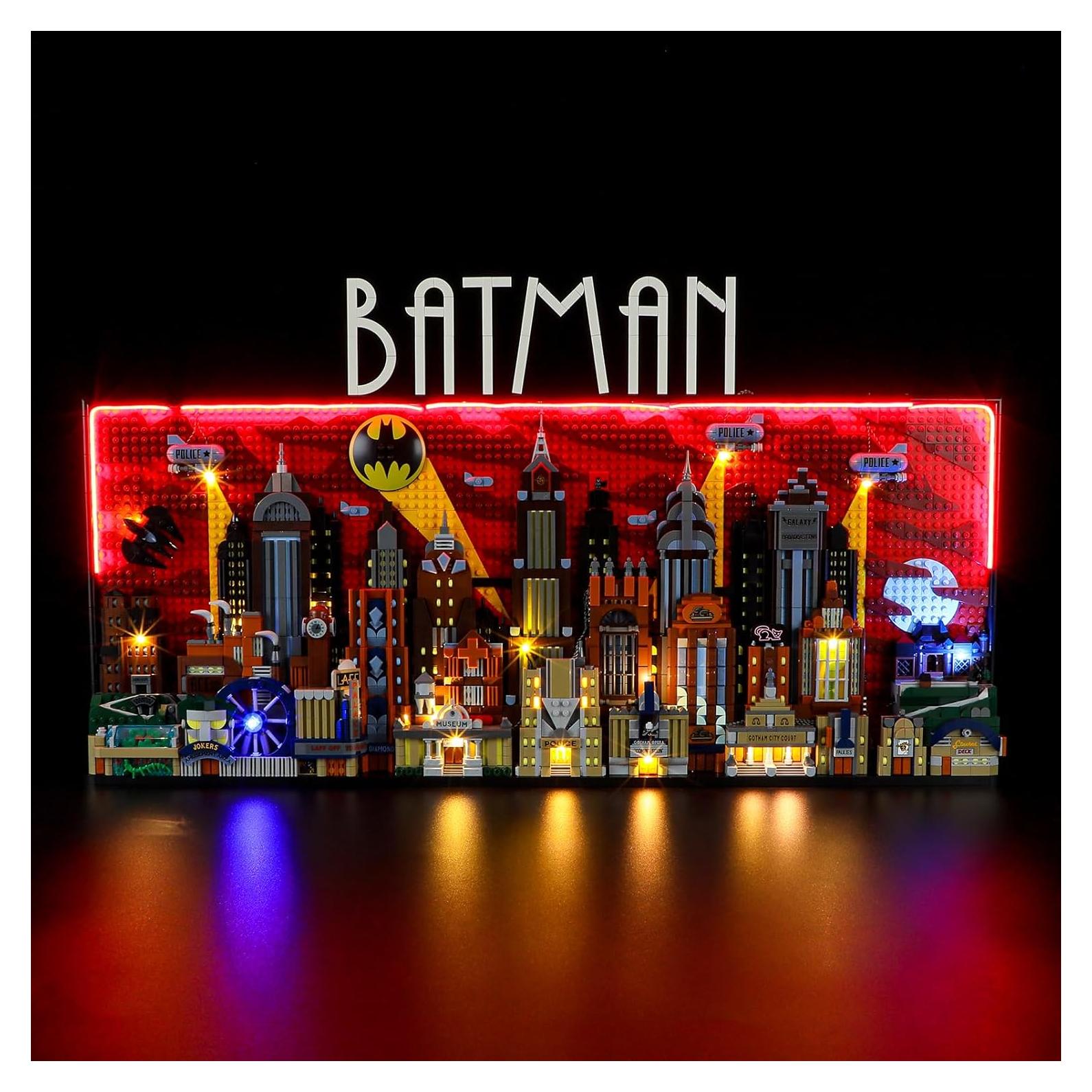 Kit de Luz LED BRIKSMAX para Lego 76271 Ciudad Gótica