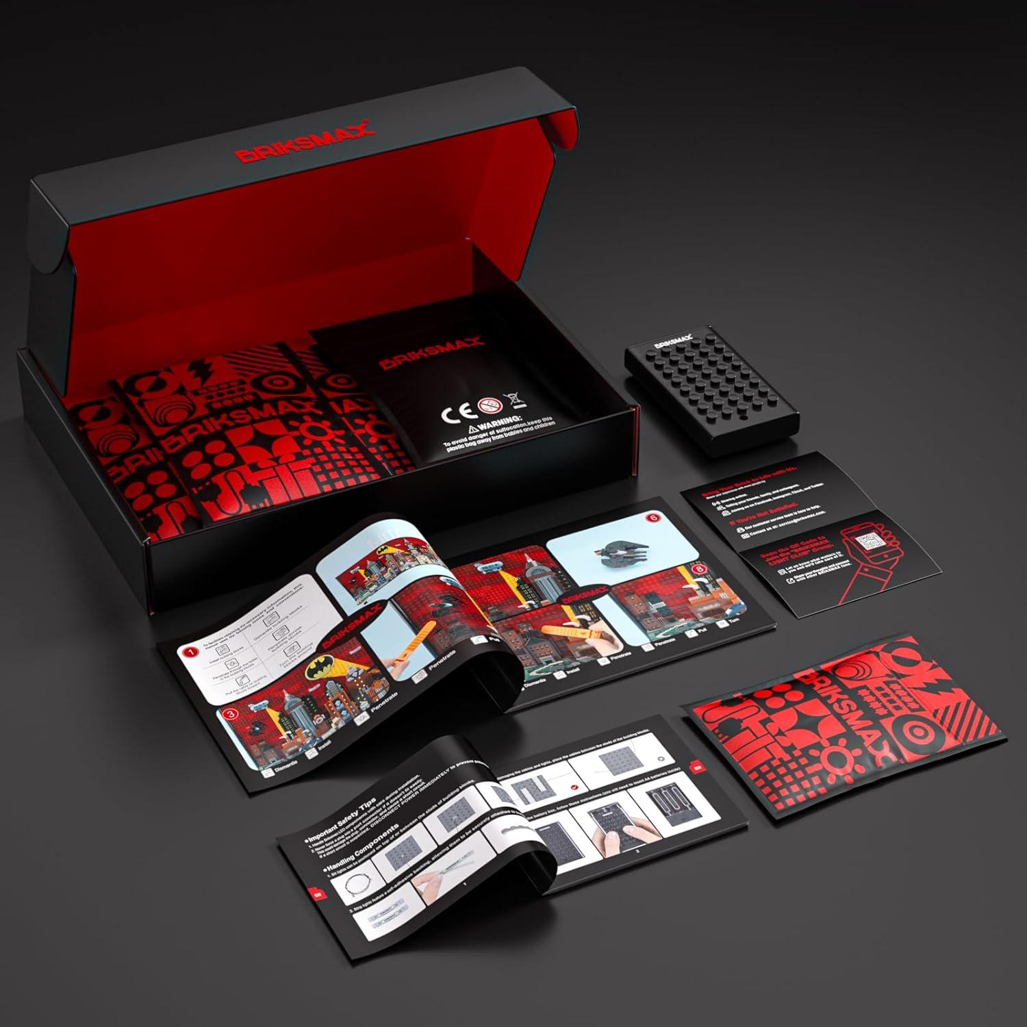 Kit de Luz LED BRIKSMAX para Lego 76271 Ciudad Gótica