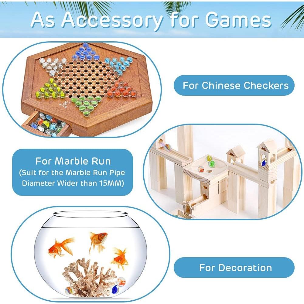 Canicas Ojos de Gato 240 PCS SallyFashion Decorativas