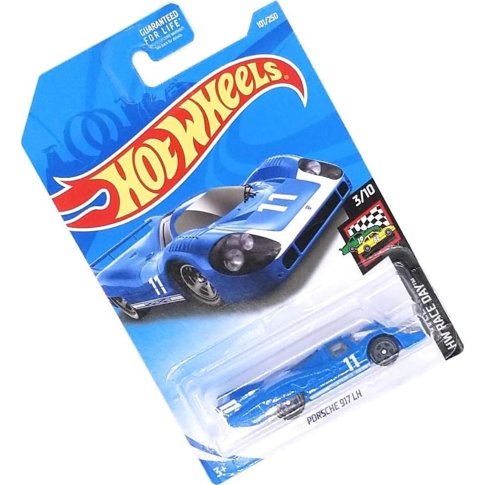 Hot Wheels Porsche 917 LH 101/250 Azul - Serie Race Day