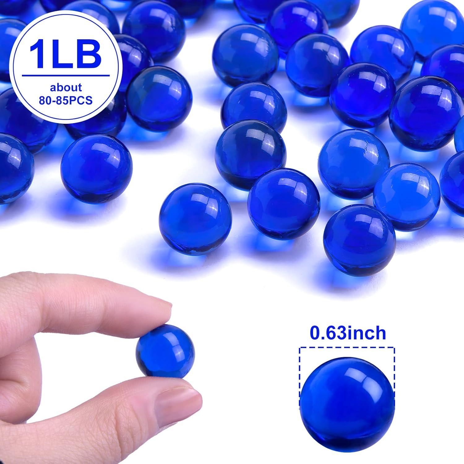 Canicas de Vidrio Azules FUTUREPLUSX 1.5 Tazas Decorativas