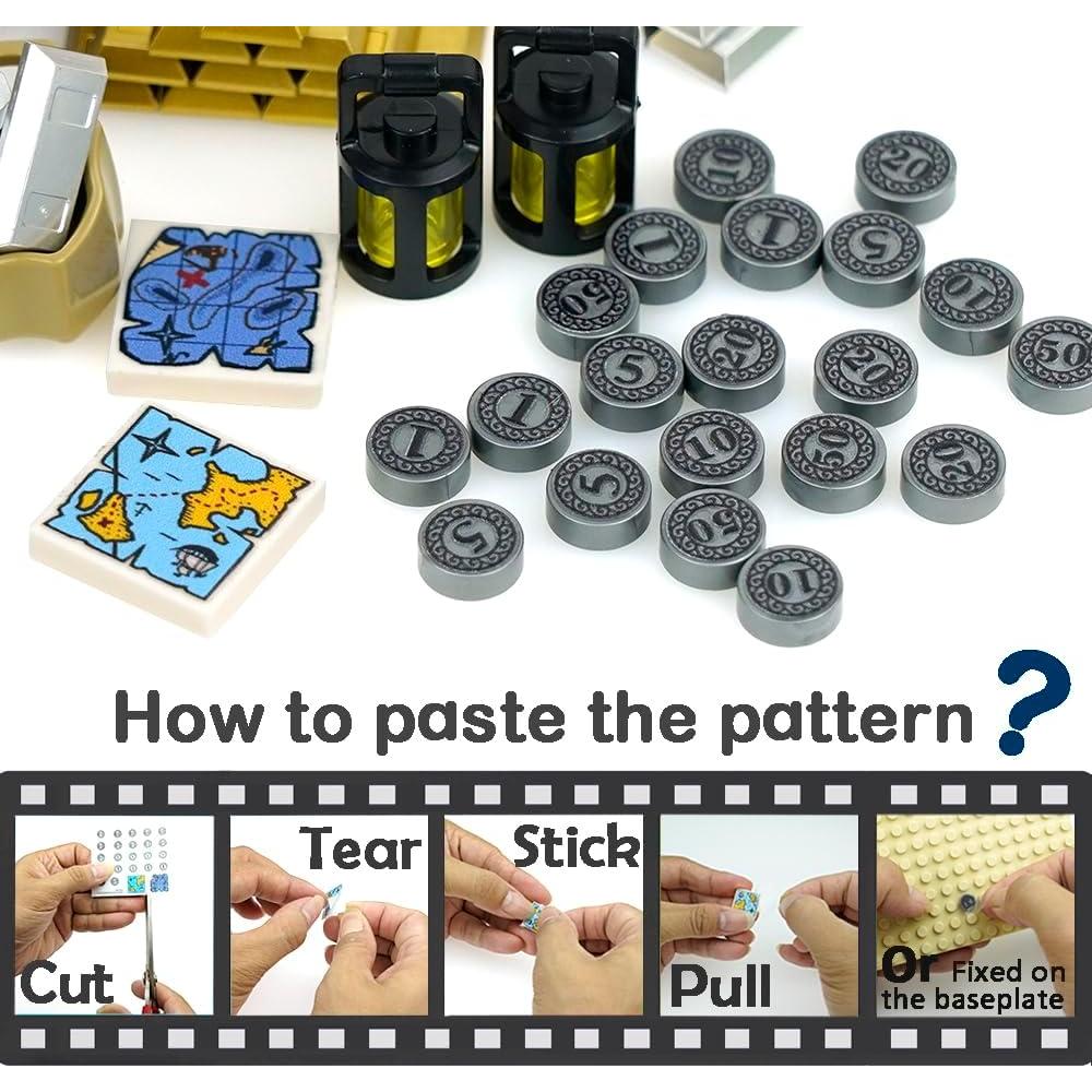 Cofre del Tesoro Pirata Pamvava 3010 con Accesorios 210 Piezas