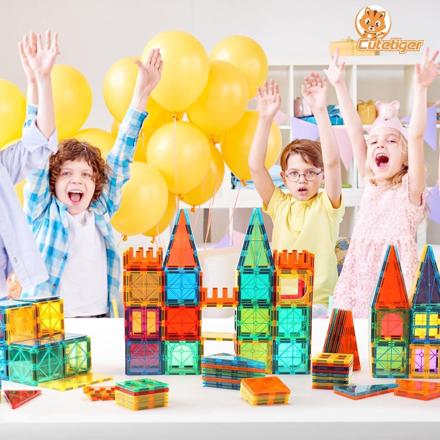 Azulejos Magnéticos CuteTiger 100 Piezas Juguete Educativo