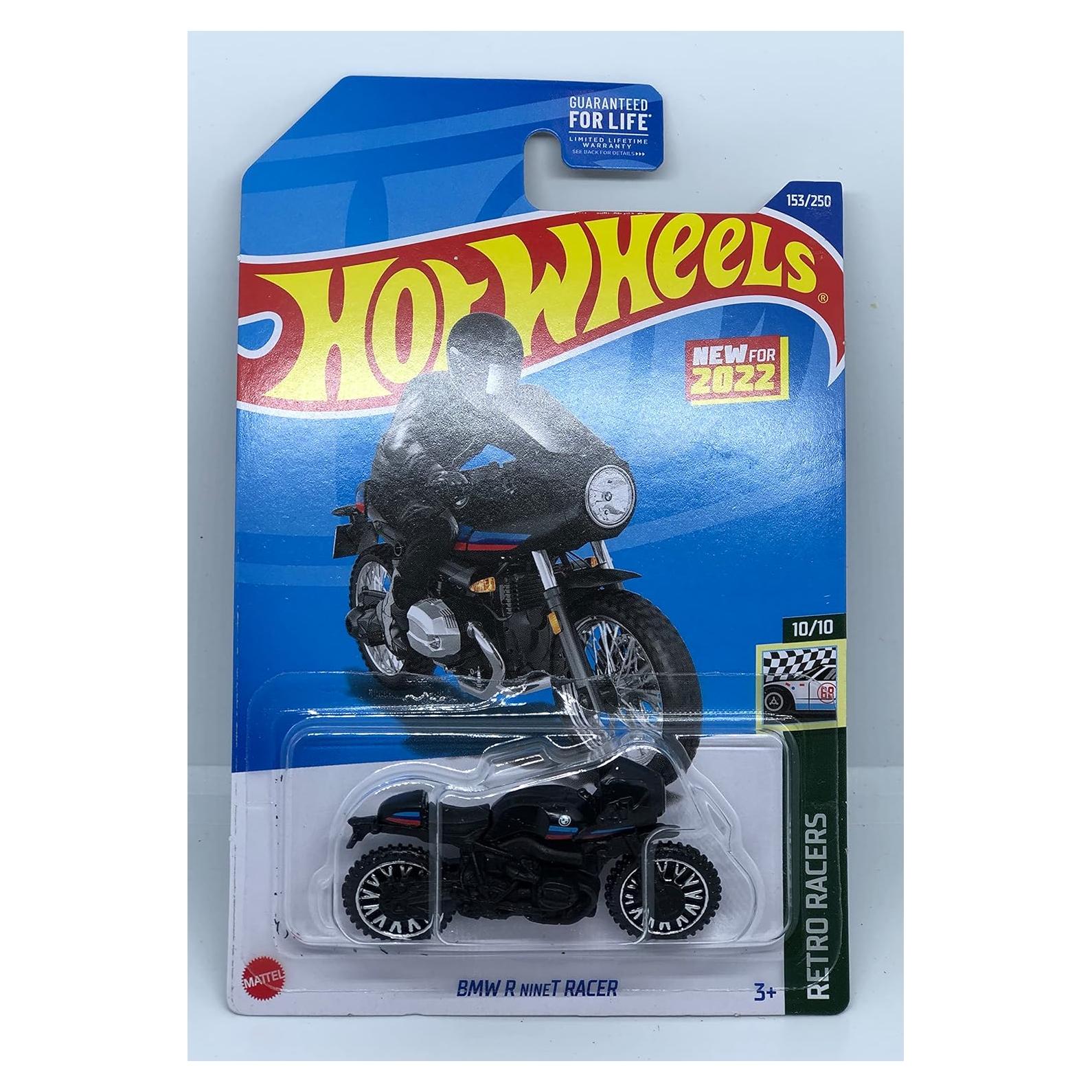 Hot Wheels 2022 BMW R nineT Racer Negro 1:64 Die Cast