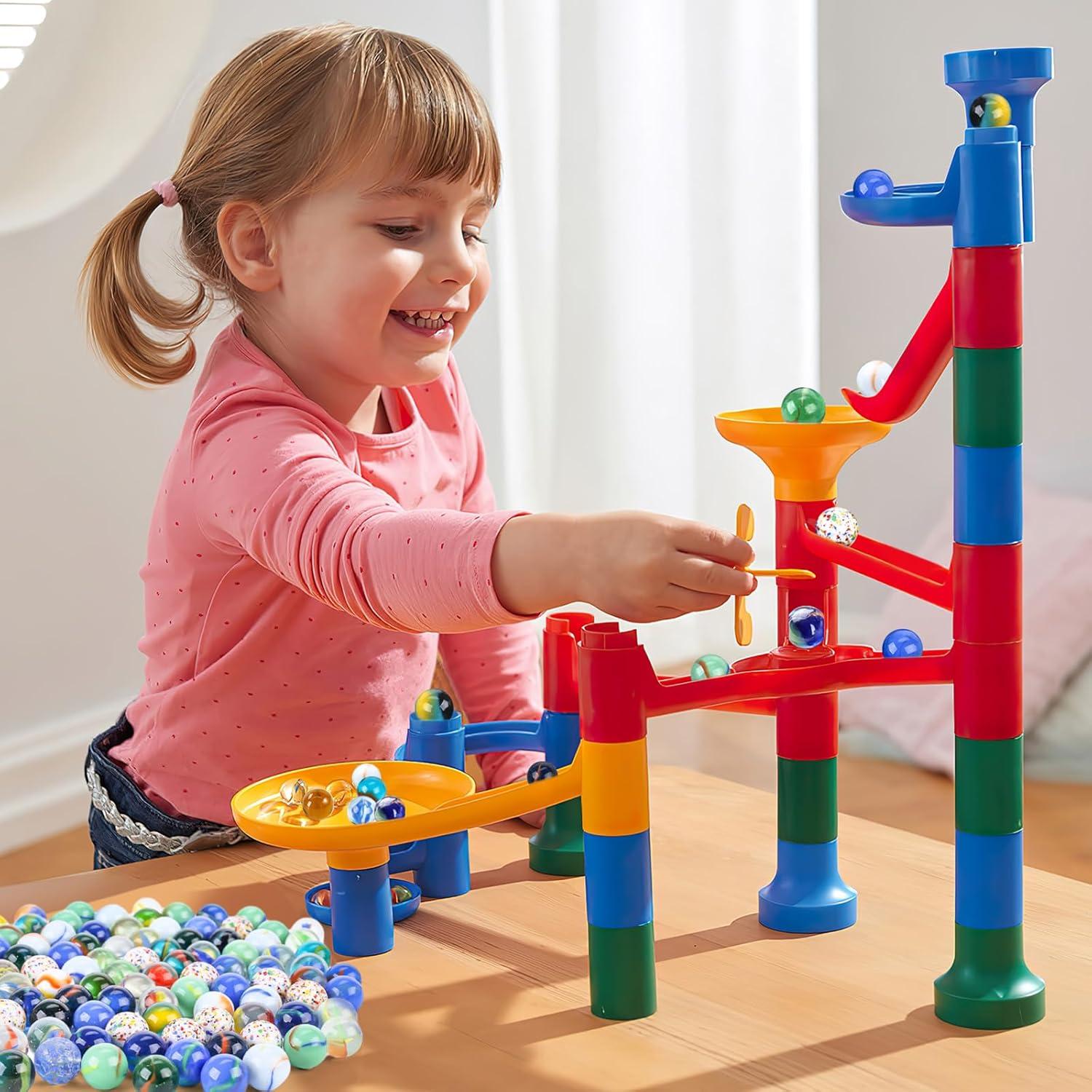 Canicas de Vidrio 160PCS POPLAY - Juguete para Niños